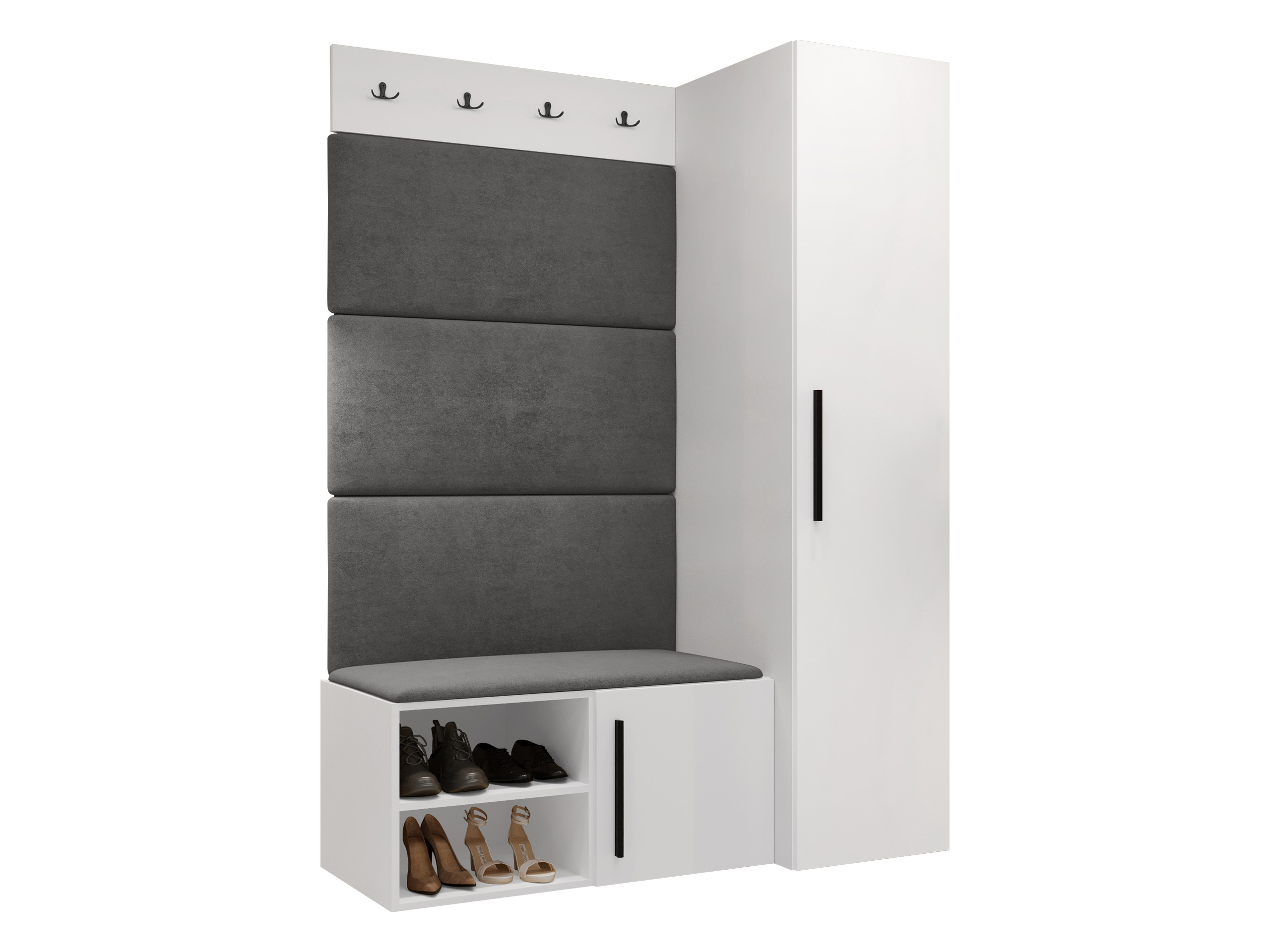 Flurgarnitur Nitos II (Weiss)