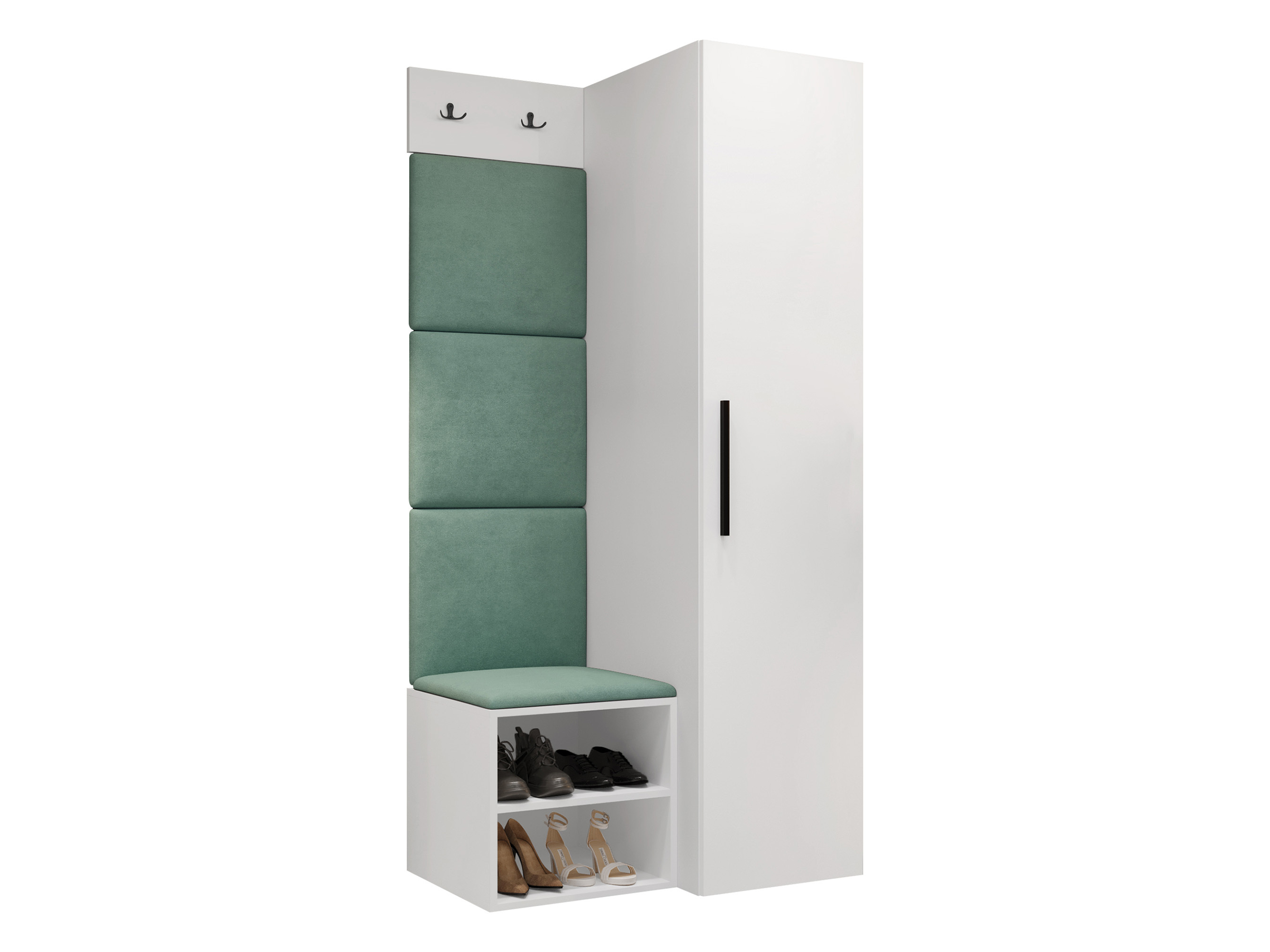 Flurgarnitur Nitos III (Weiss)