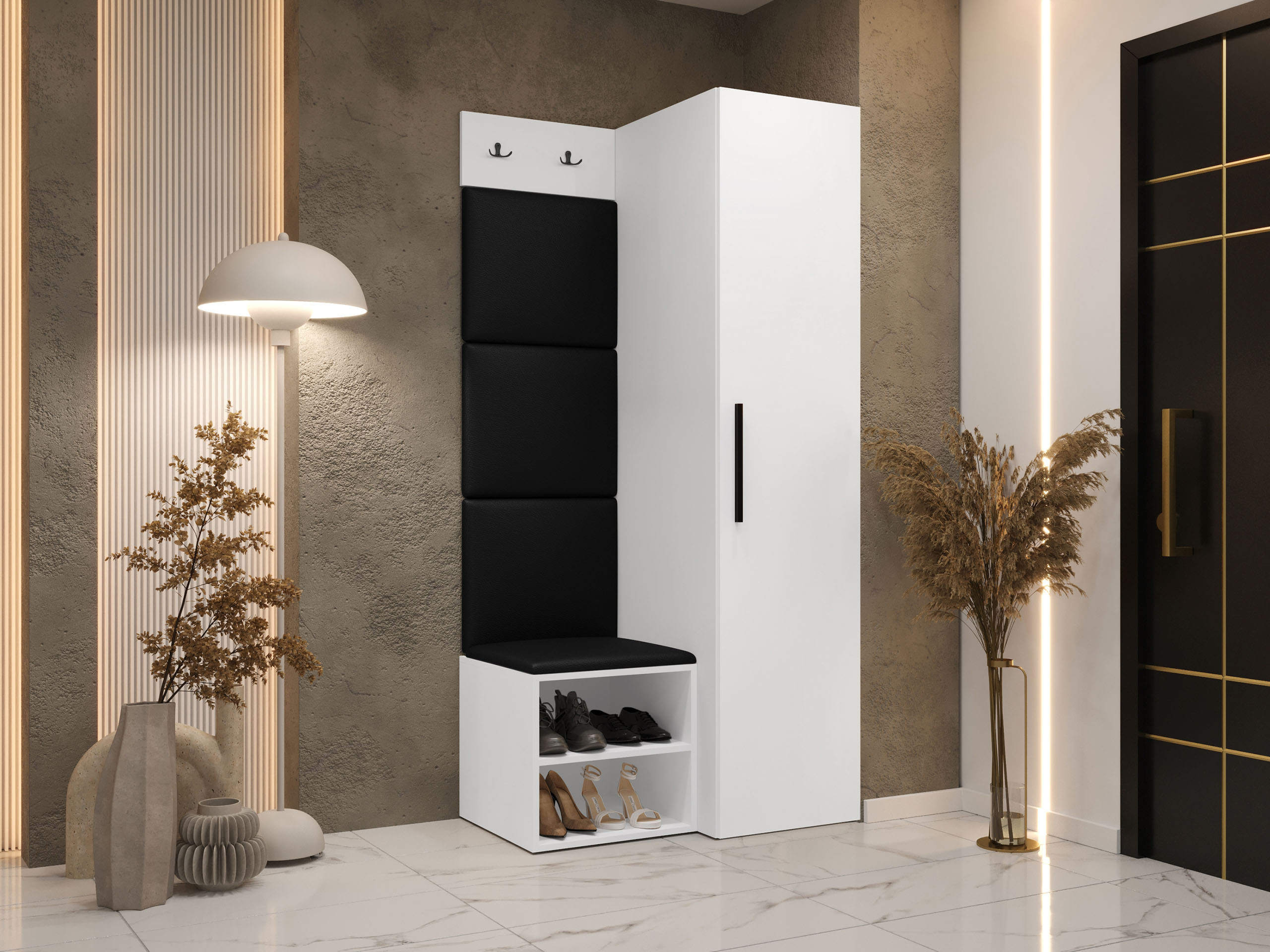 Flurgarnitur Nitos III (Weiss)