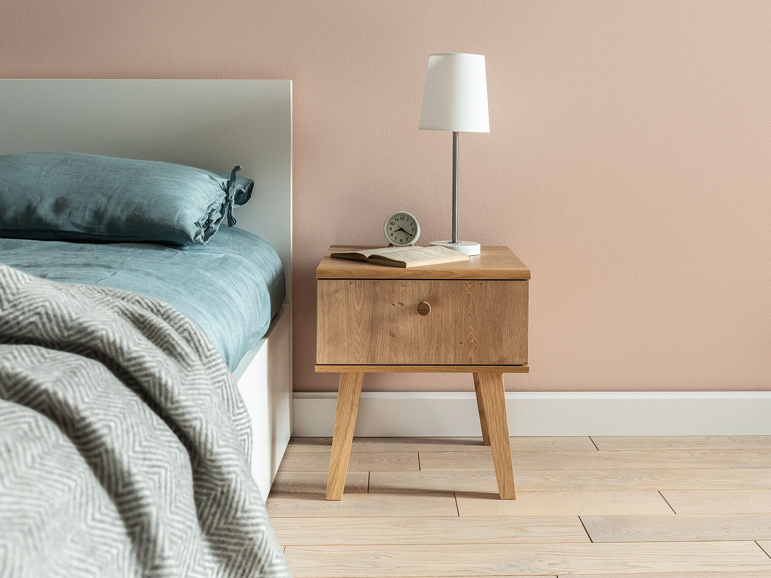 Nachttisch Ruvruvi 113 (Eichenholzoptik)