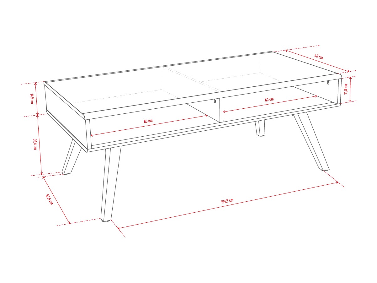 Couchtisch Ruvruvi 114