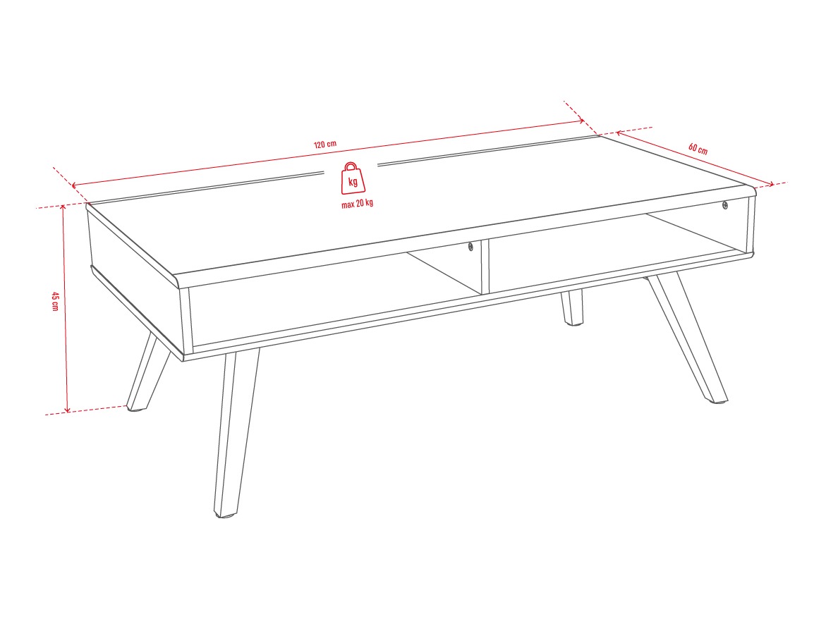 Couchtisch Ruvruvi 114