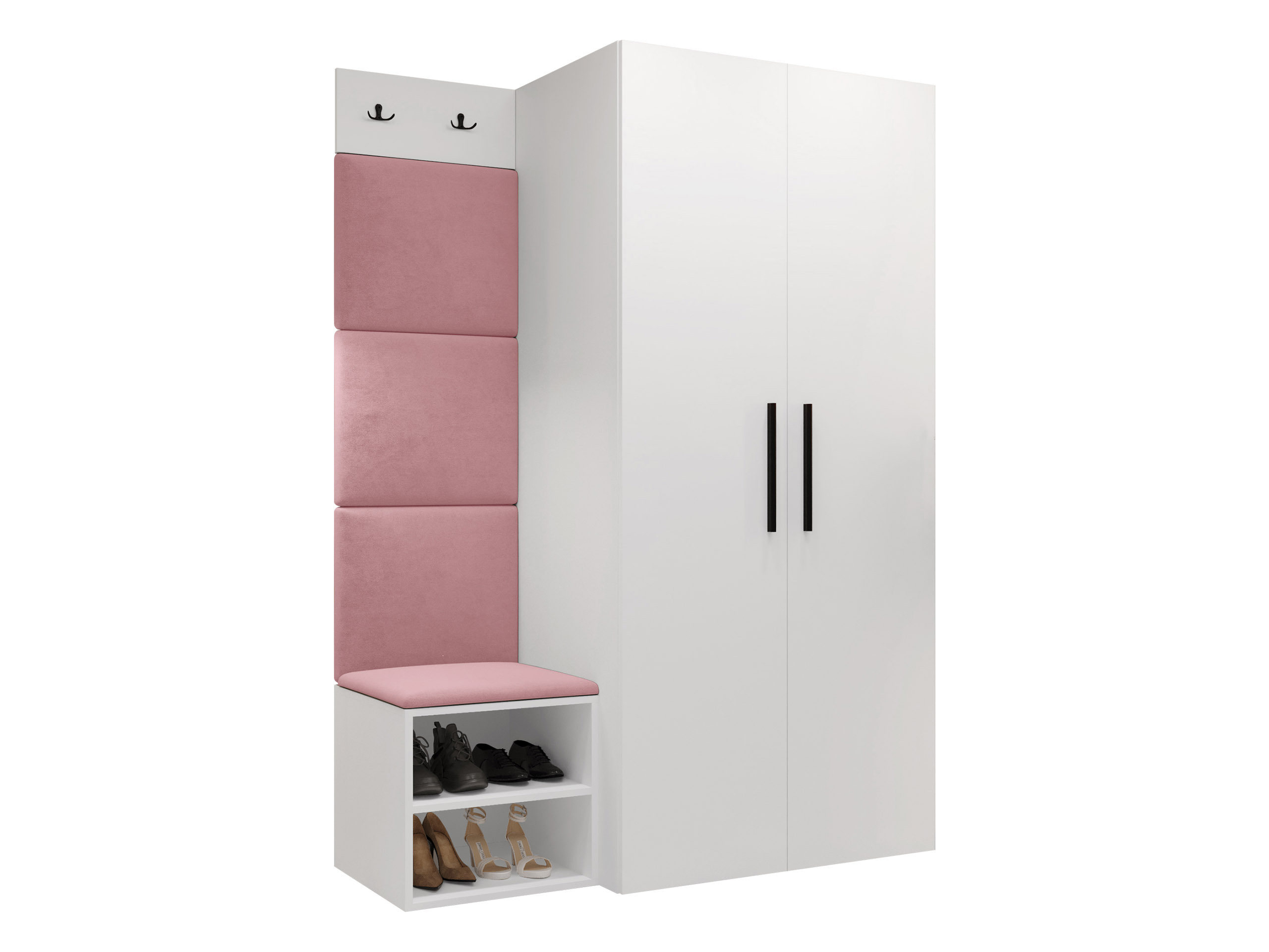 Flurgarnitur Nitos IV (Weiss)