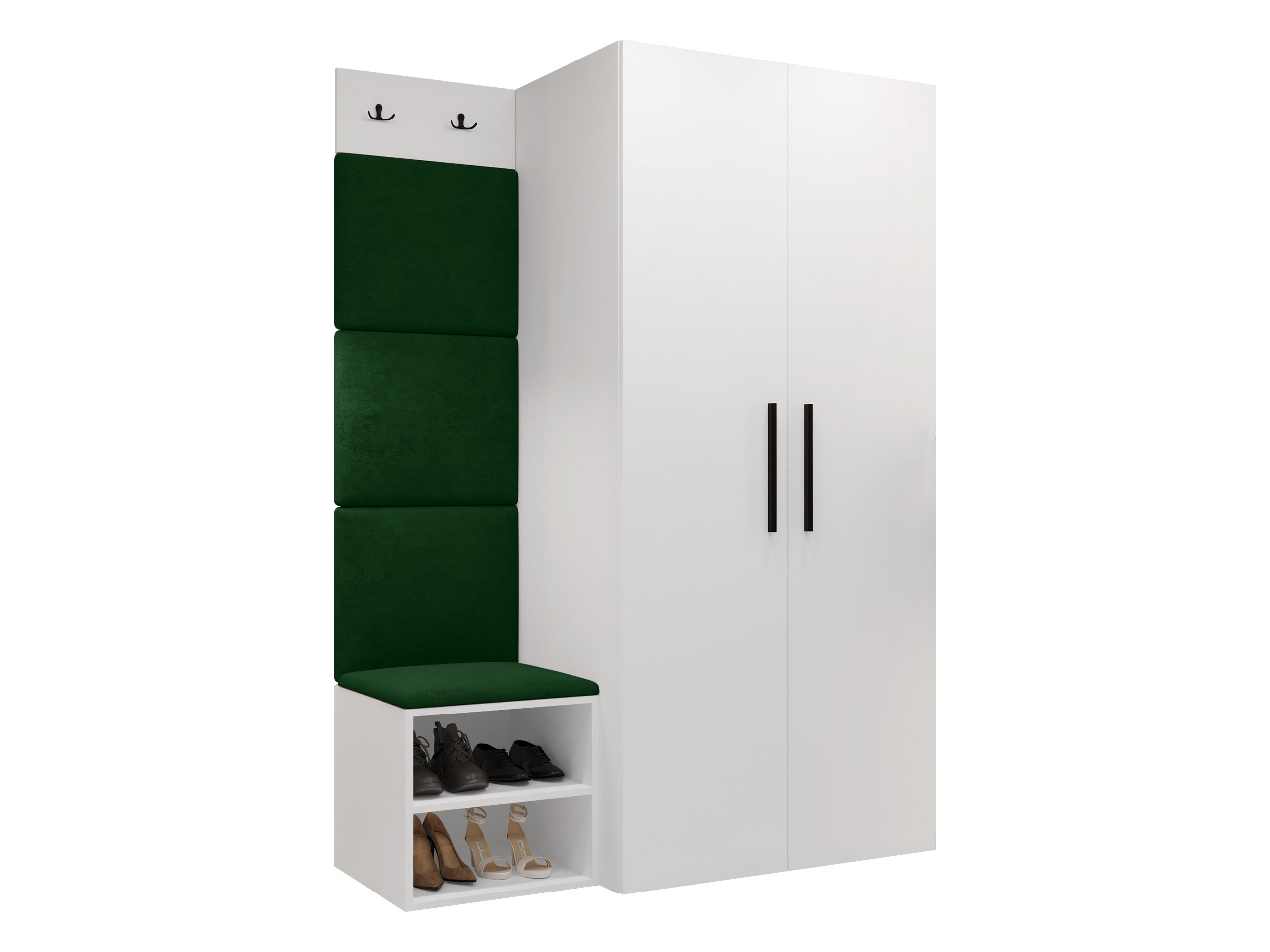 Flurgarnitur Nitos IV (Weiss)