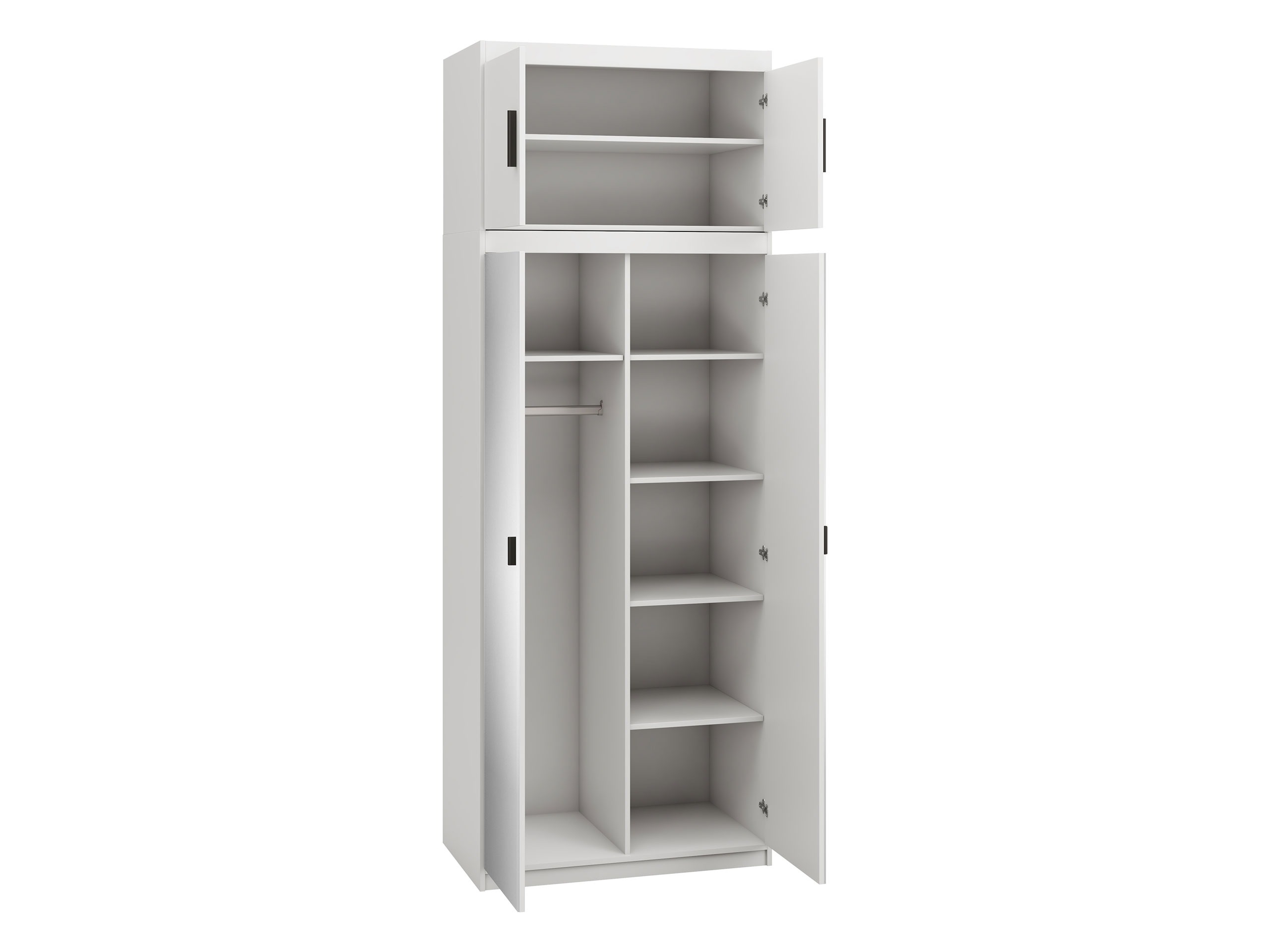 Kleiderschrank Novduni 119 (Beige)