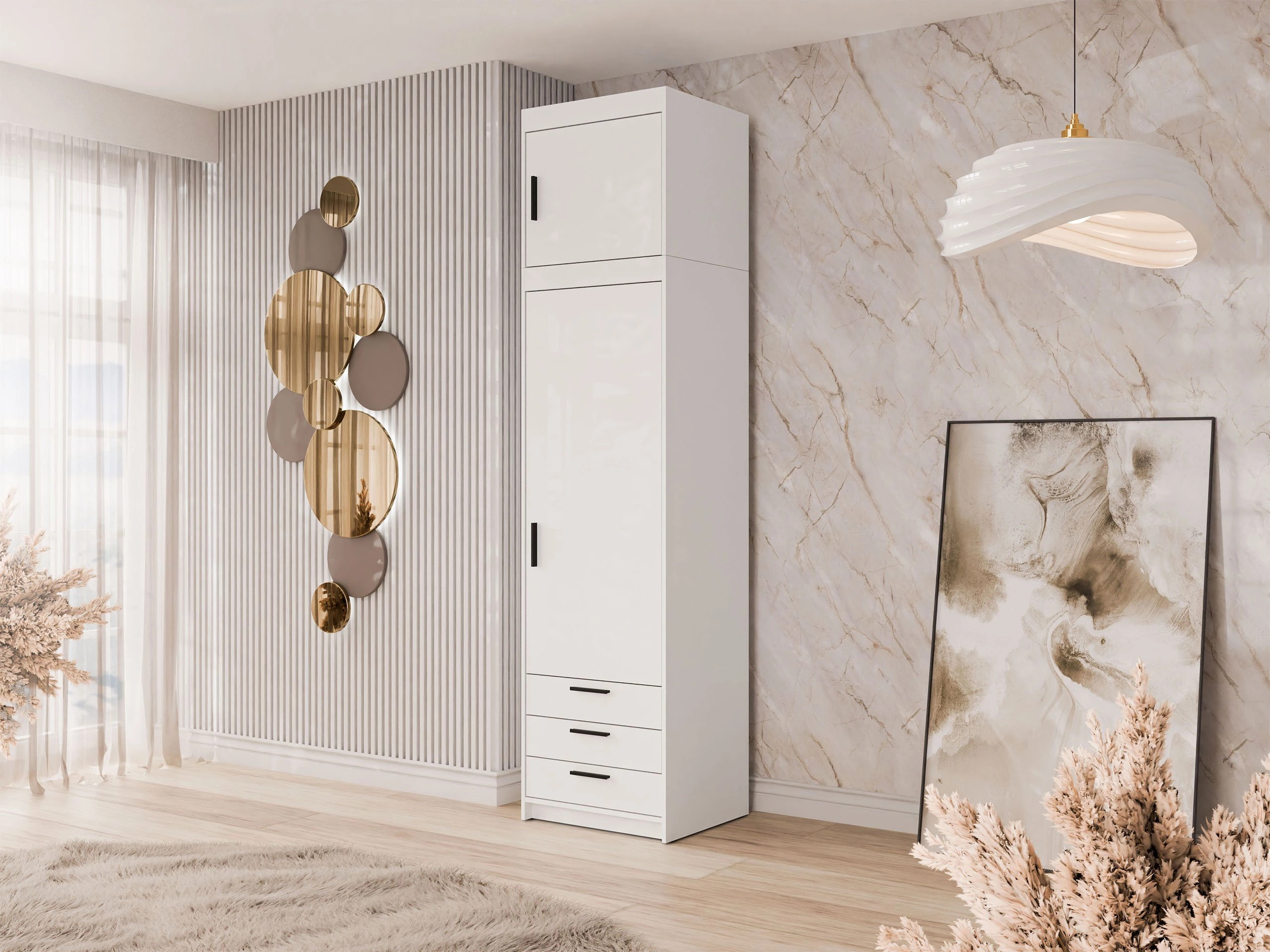 Sideboard Novduni 117 (Weiss)