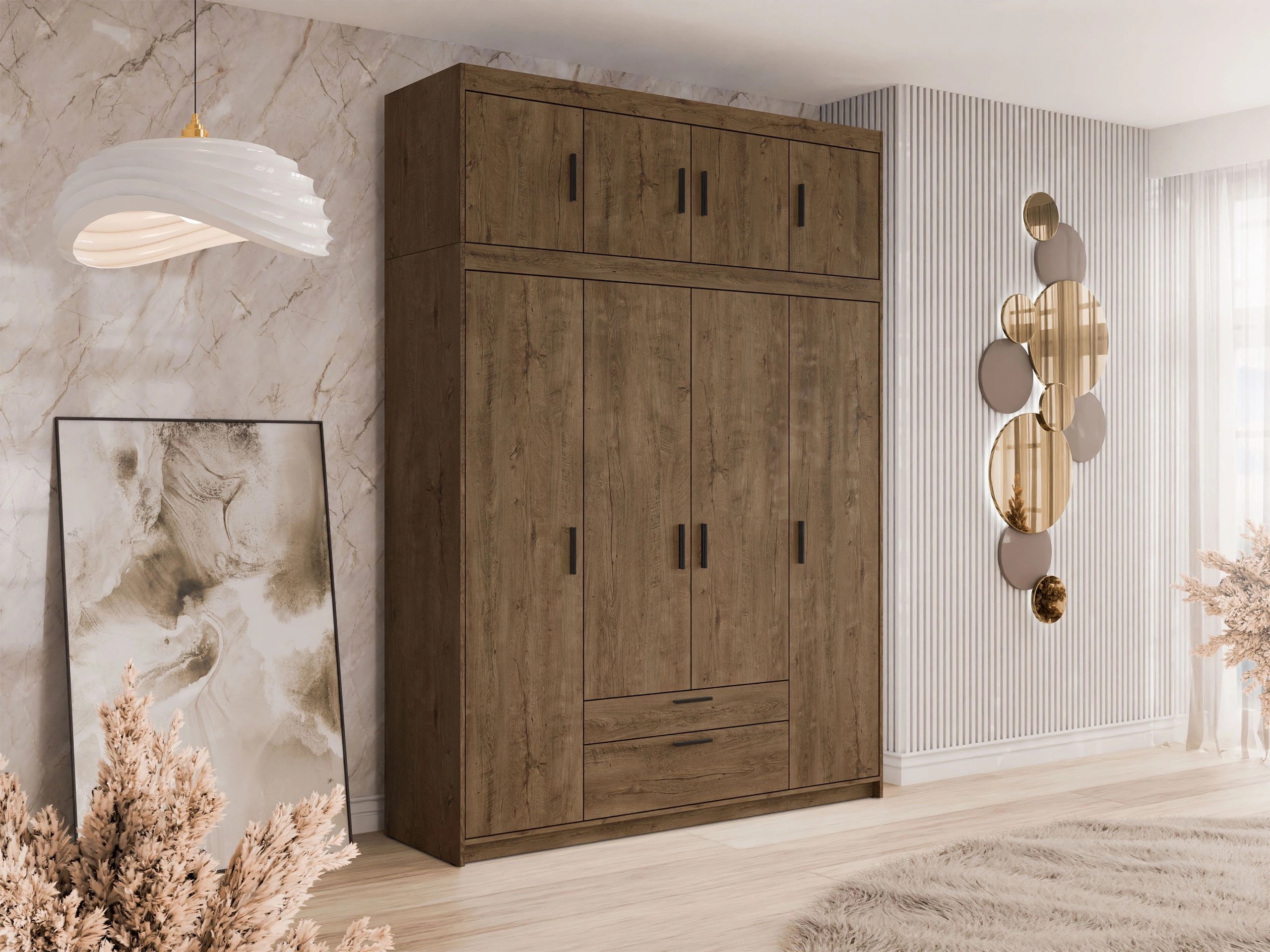 Sideboard Novduni 123 (Lefkas-Eiche)