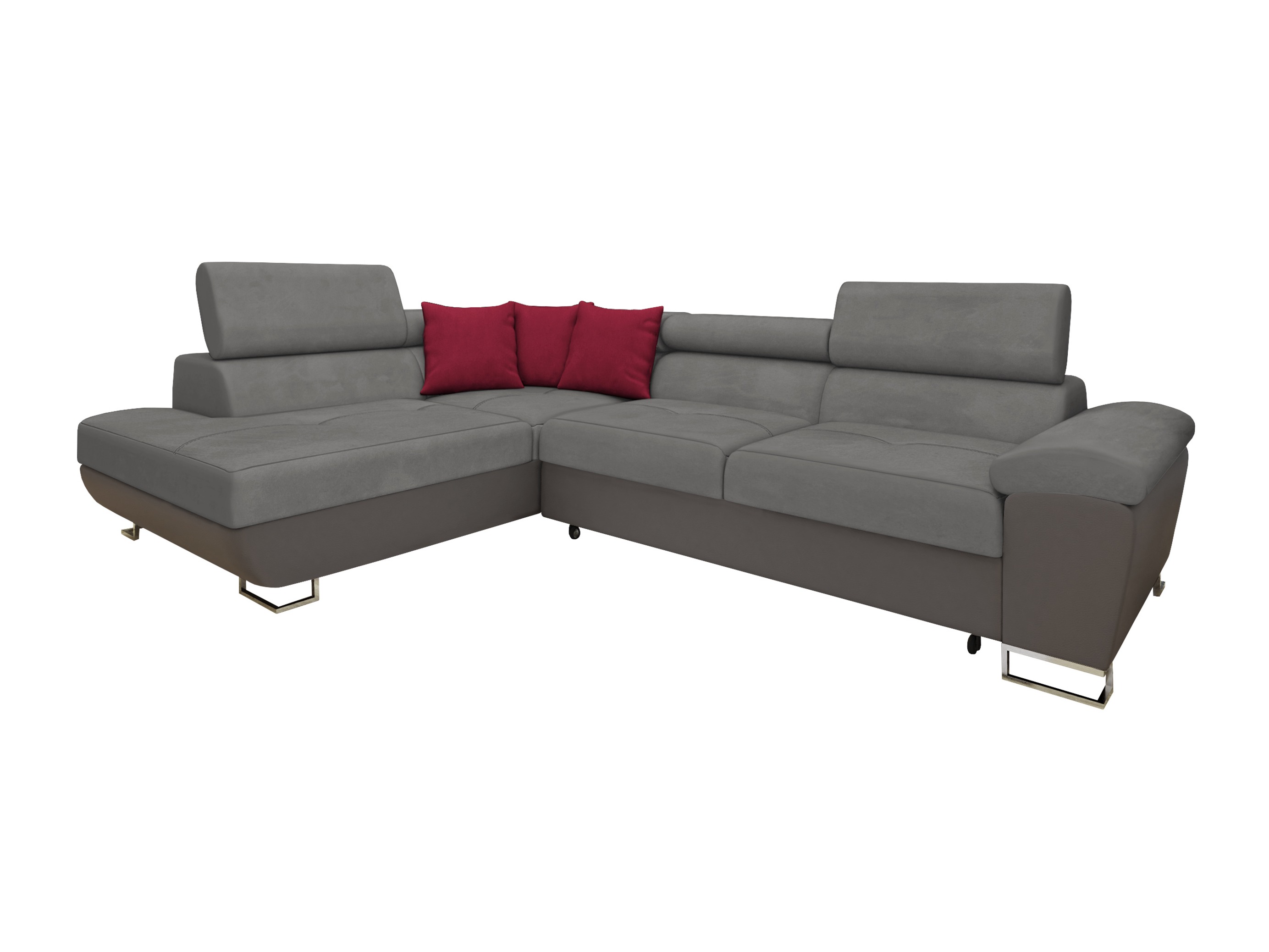 Ecksofa Comfivo 166 (Soft 029 + Uttario Velvet 2971 + Kronos 02)