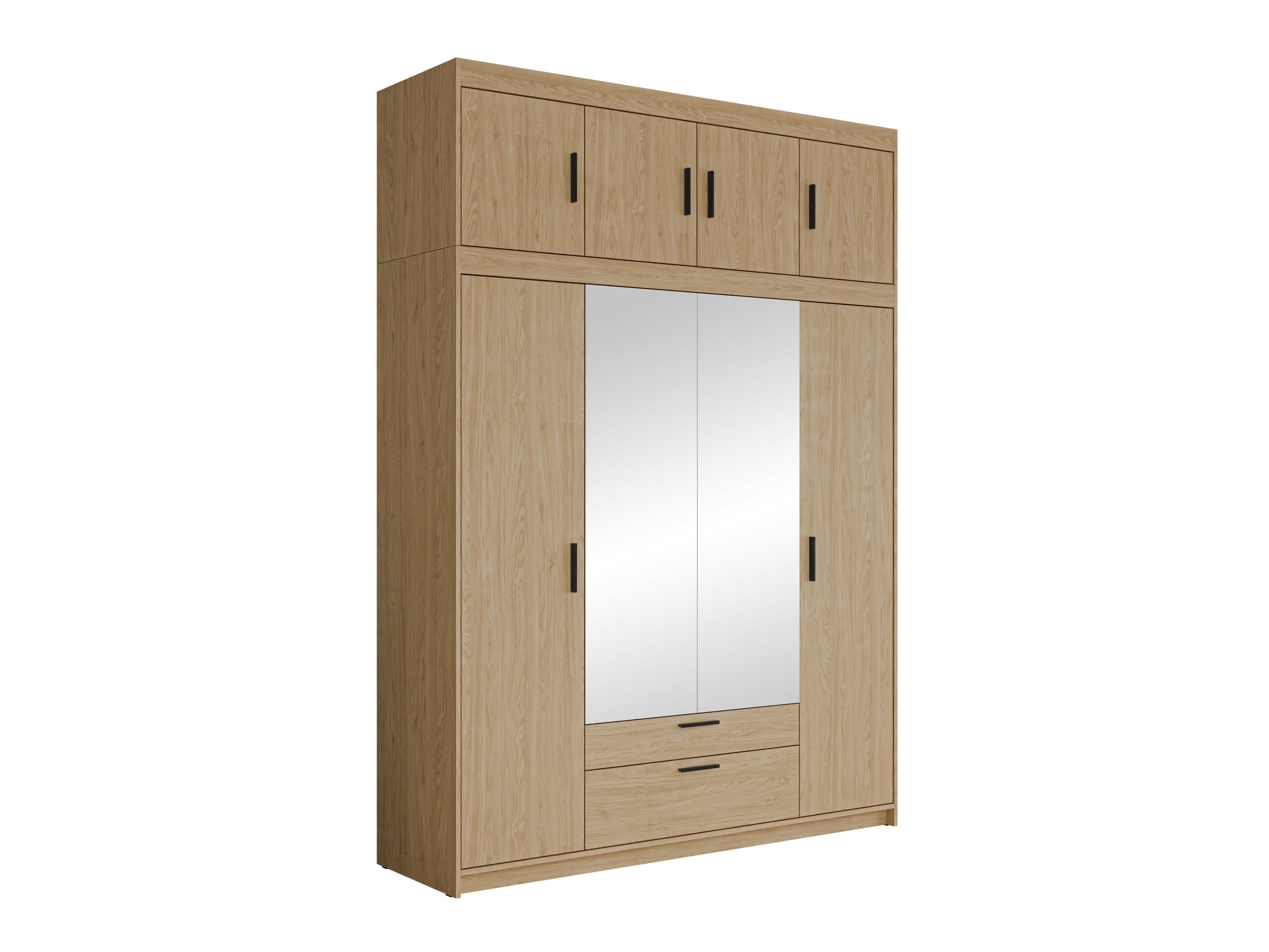 Kleiderschrank Novduni 109 (Eichenholzoptik)