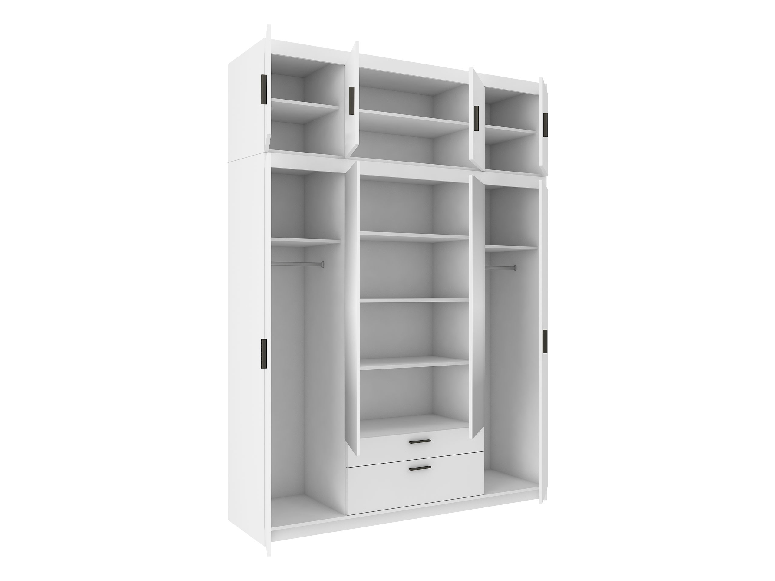 Kleiderschrank Novduni 109 (Lefkas-Eiche)