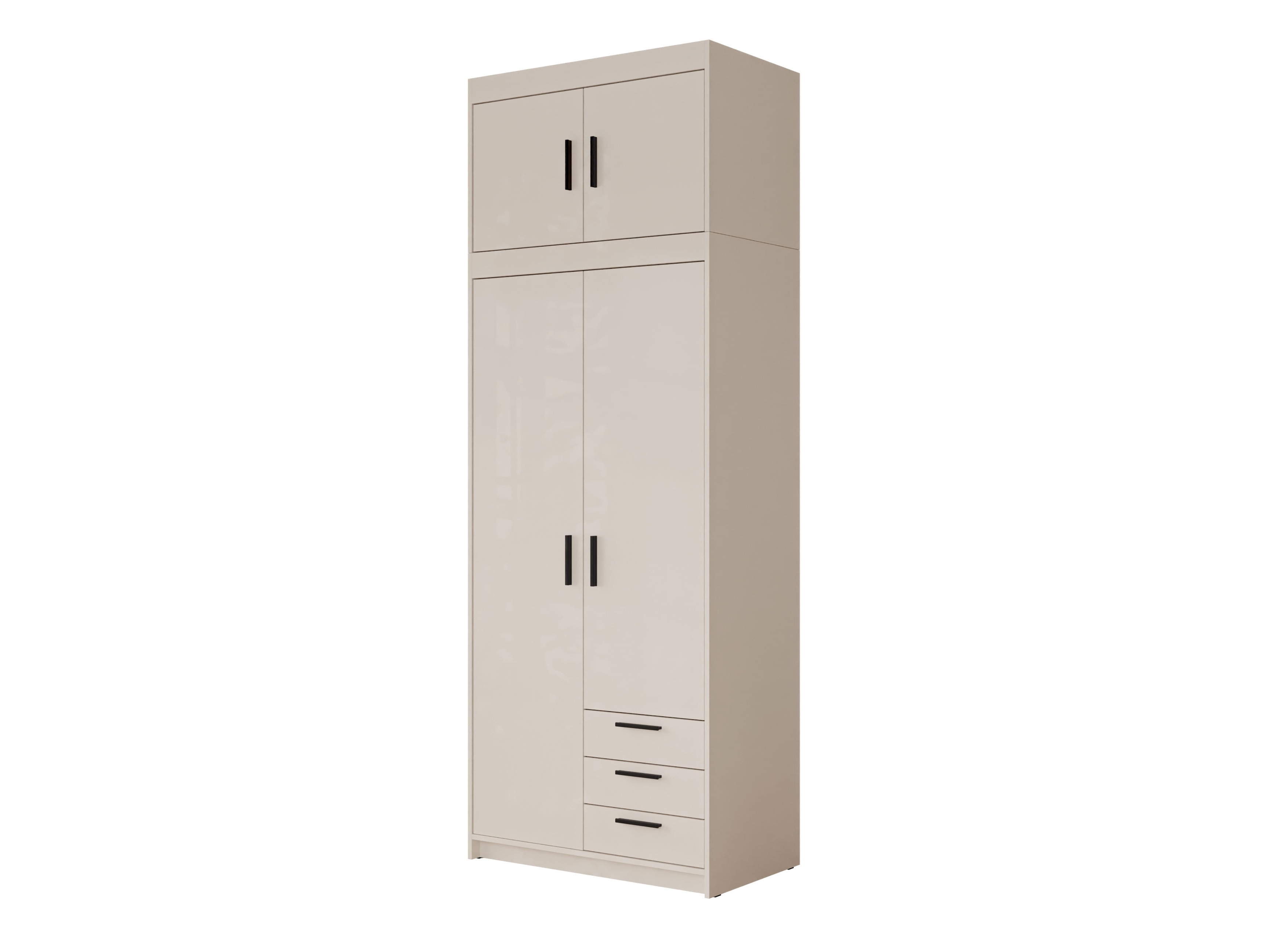 Kleiderschrank Novduni 113 (Beige)
