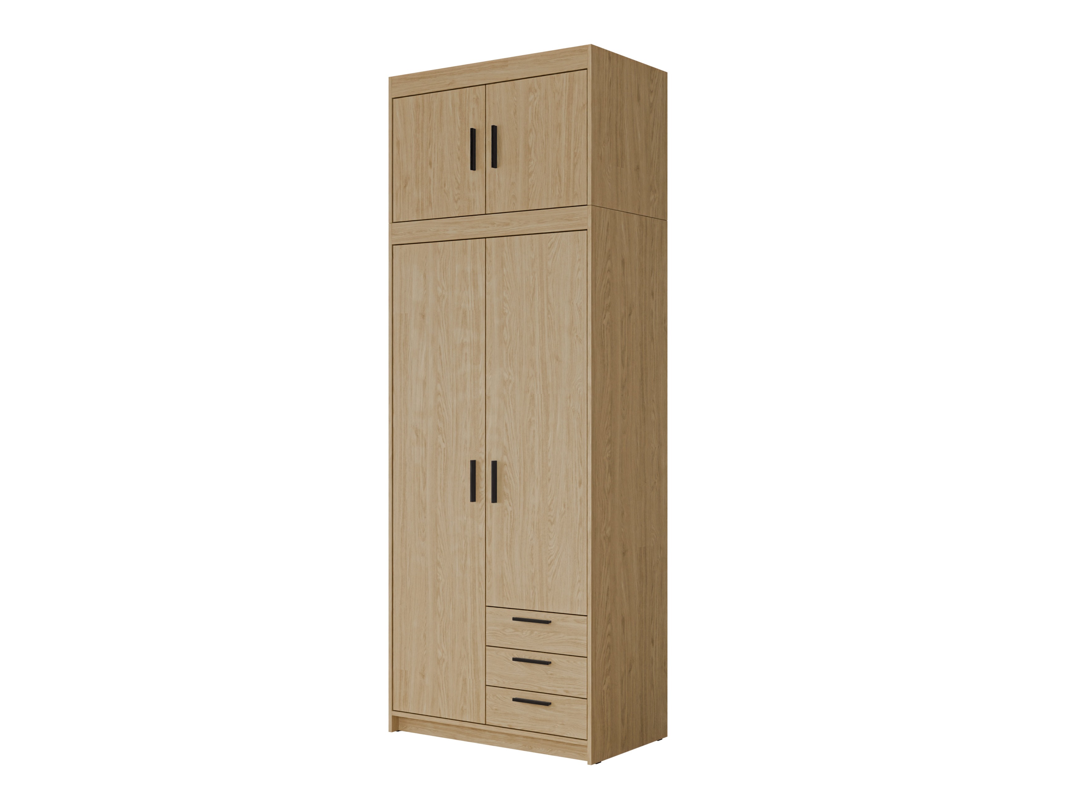 Kleiderschrank Novduni 113 (Eichenholzoptik)