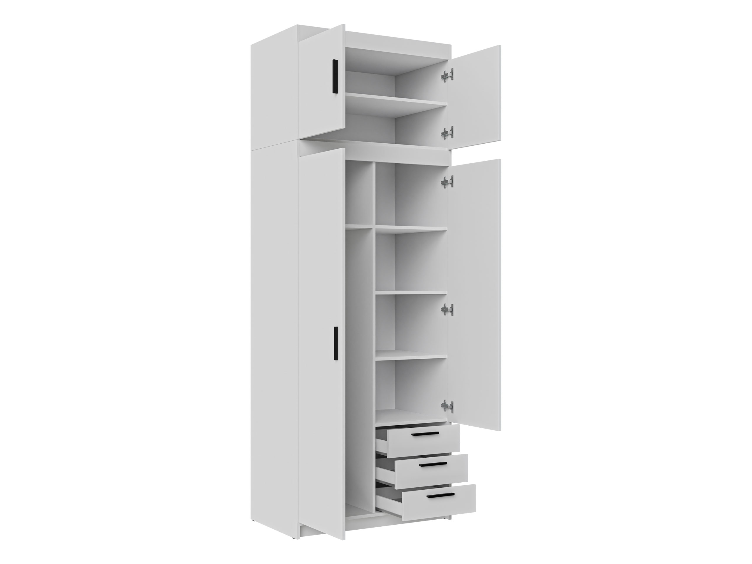 Kleiderschrank Novduni 113 (Sonoma eichenholz)