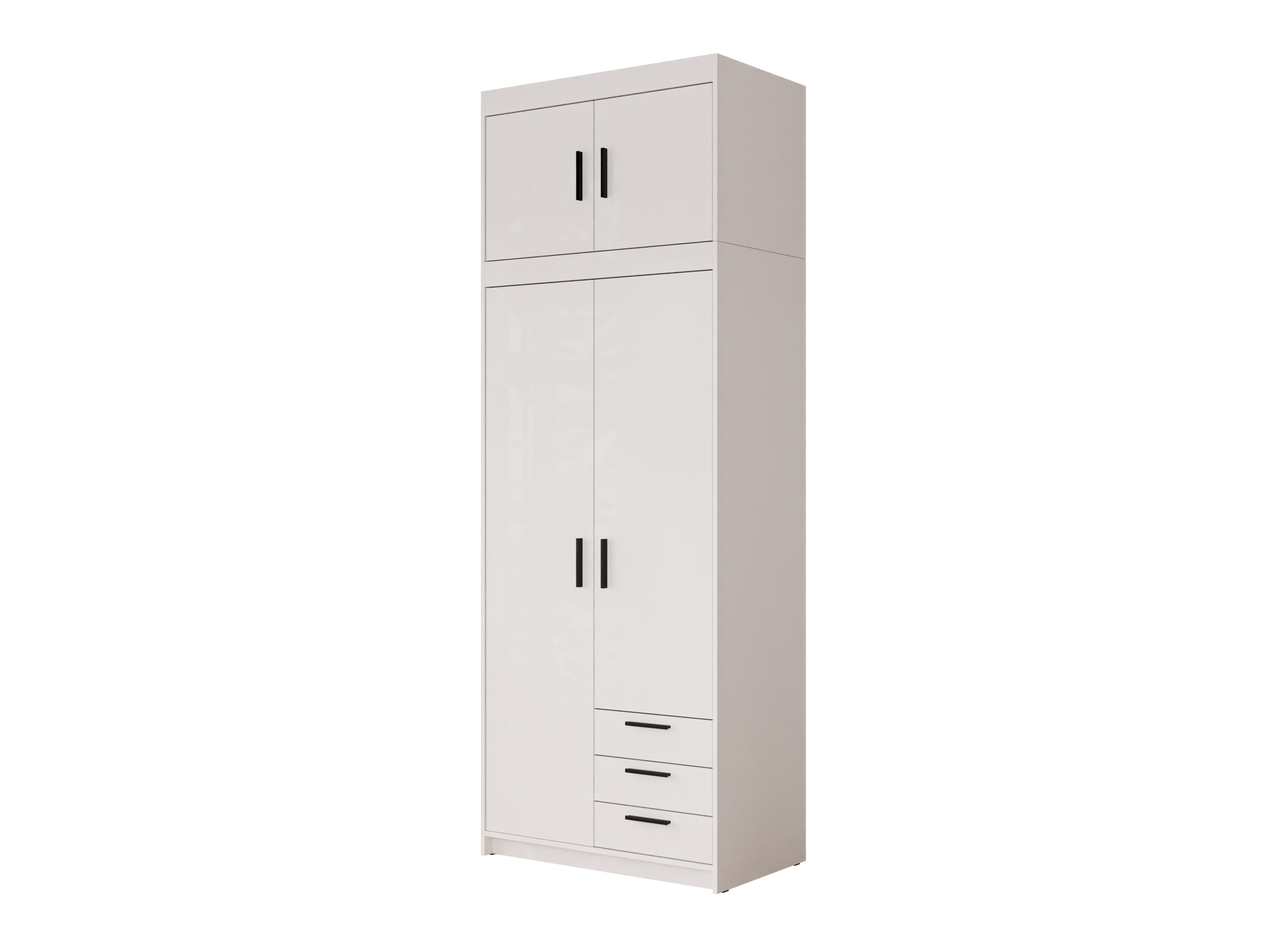 Kleiderschrank Novduni 113 (Weiss)