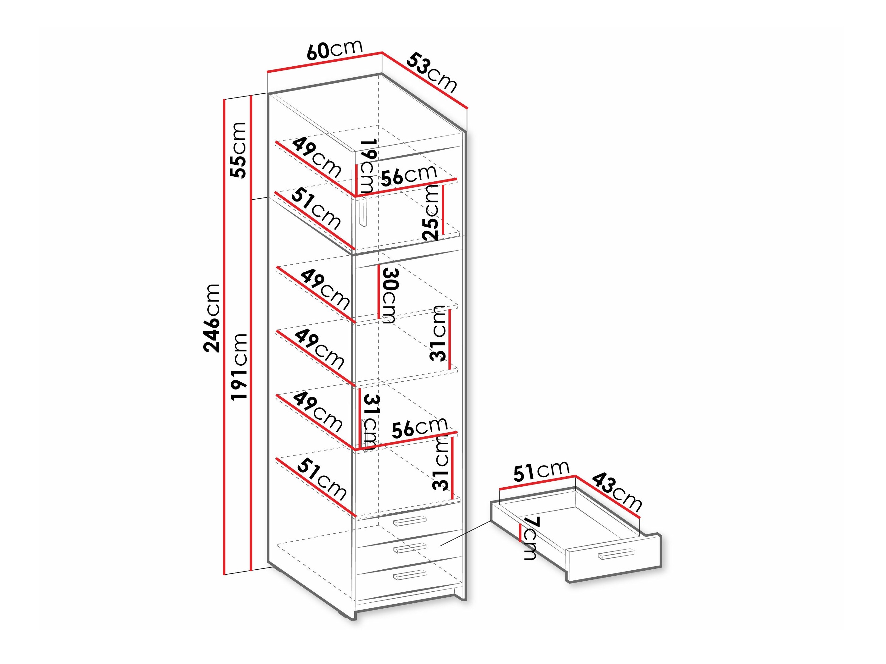 Regal Novduni 111 (Sonoma eichenholz)