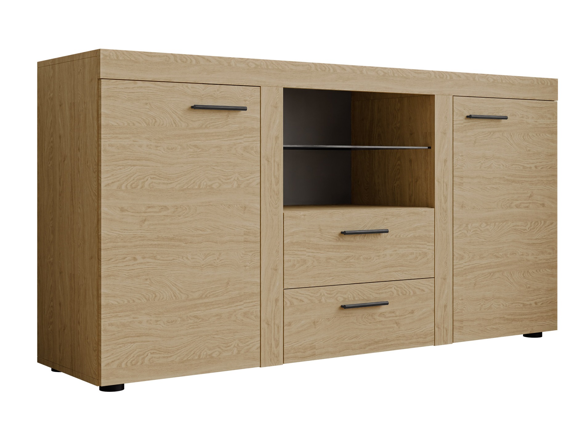 Kommoden Univio (Eichenholzoptik)