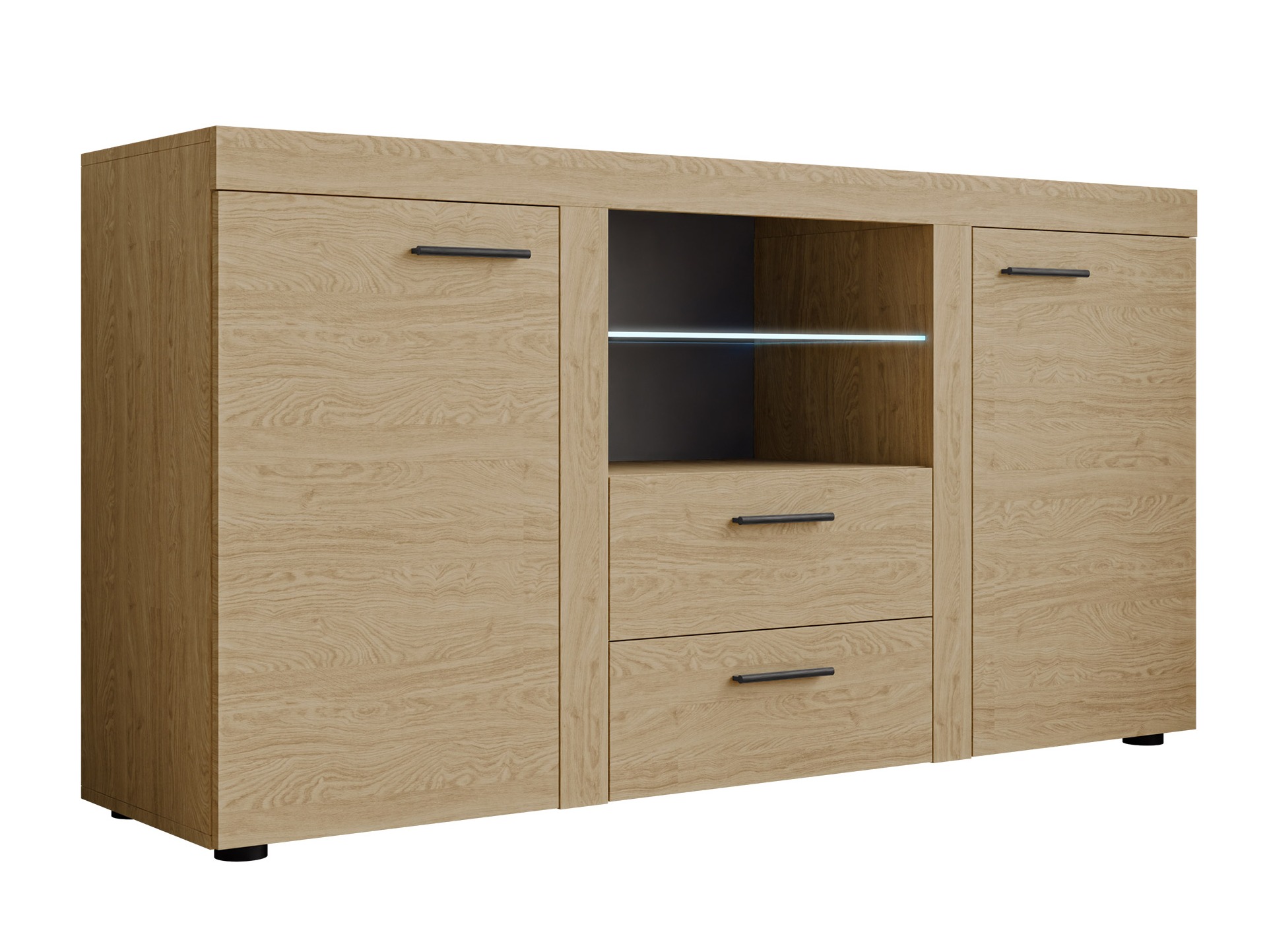 Kommoden Univio (Eichenholzoptik)