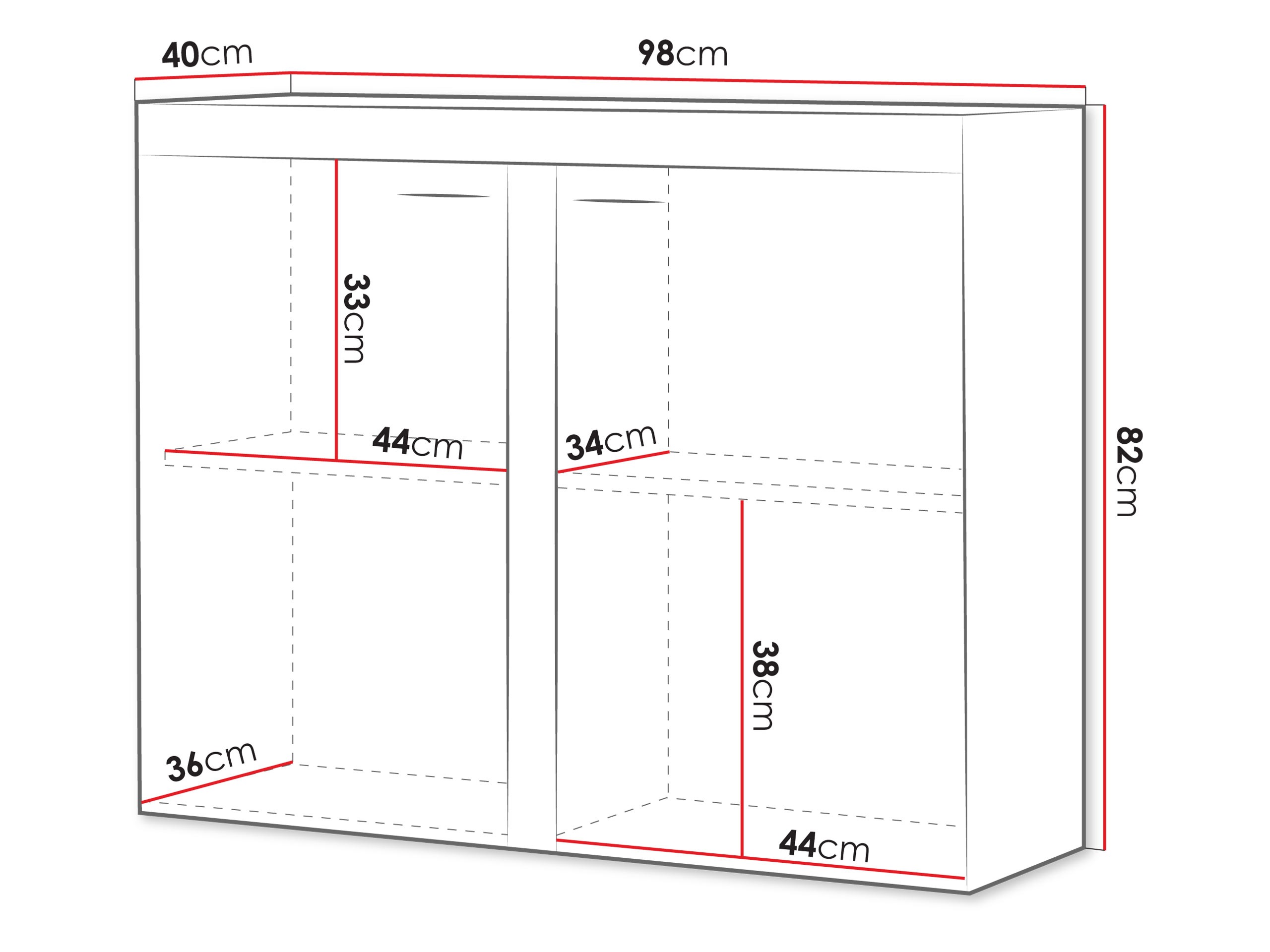 Sideboard Univio (Eiche)