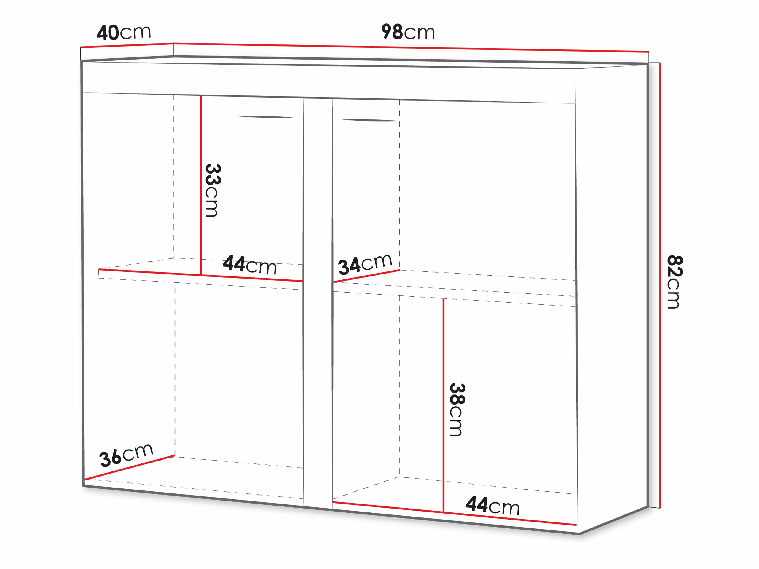 Sideboard Univio (Weiss)