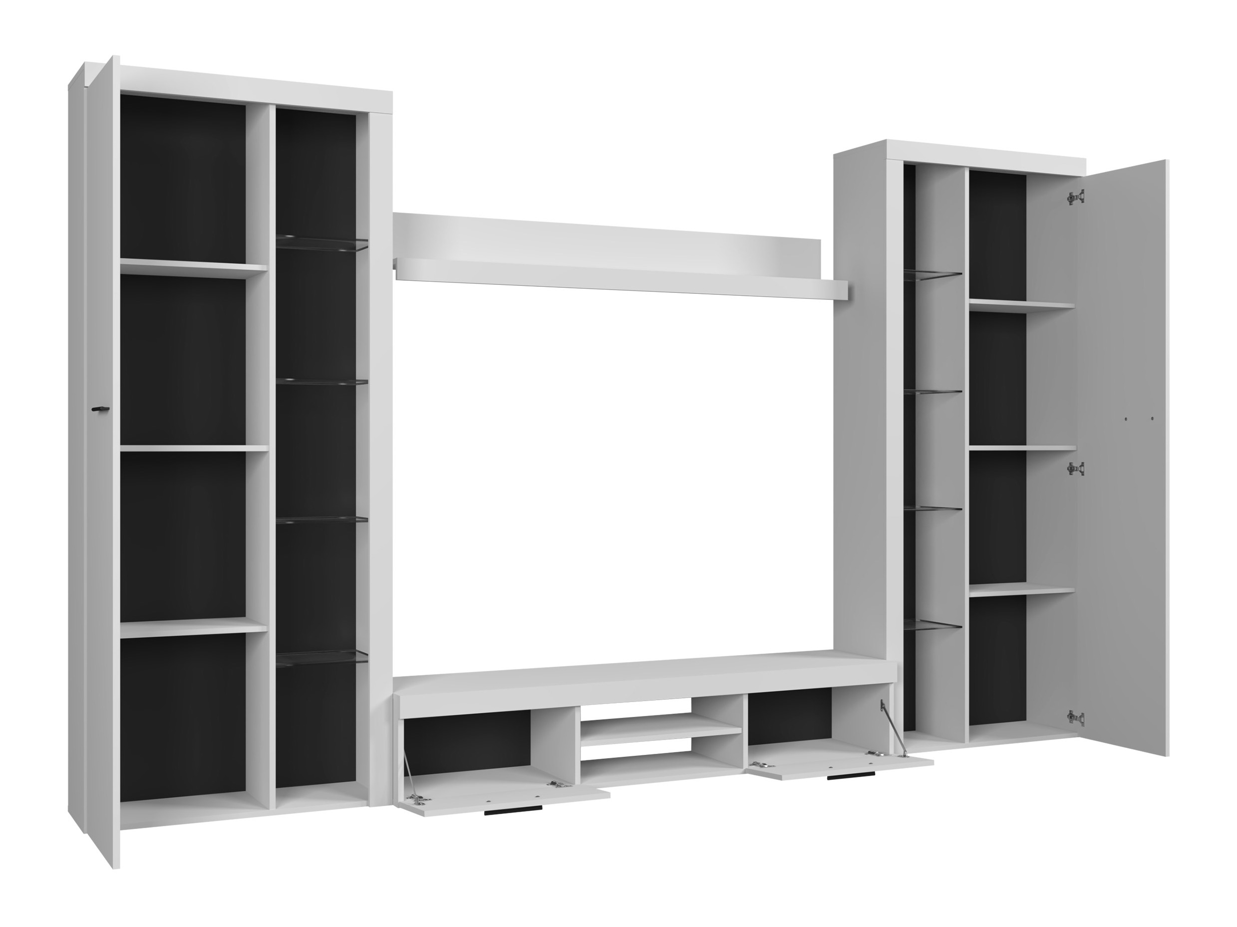 Wohnzimmer-Sets Univio II (Weiss)