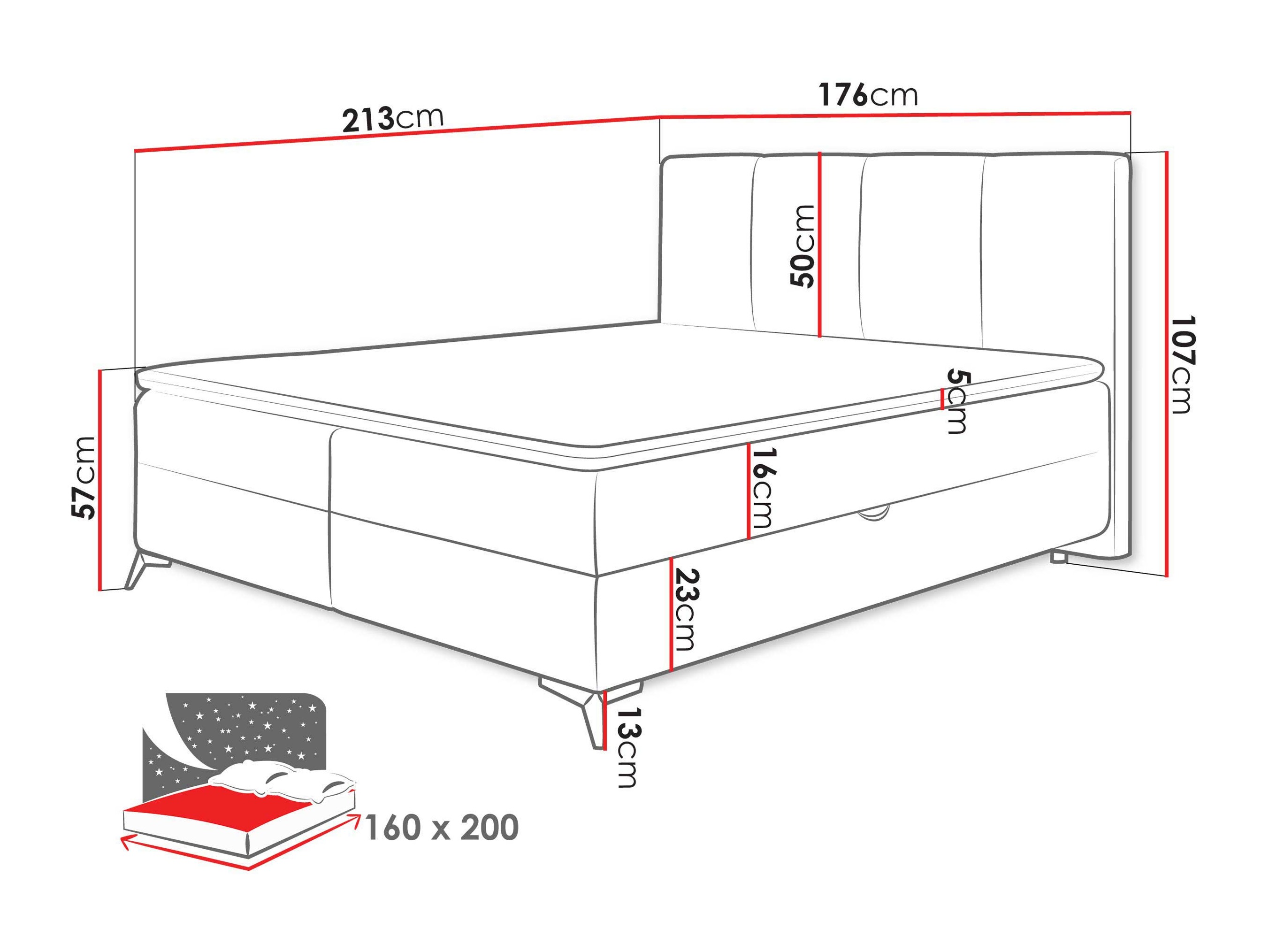 Boxspringbett Viter (Vibe 06)