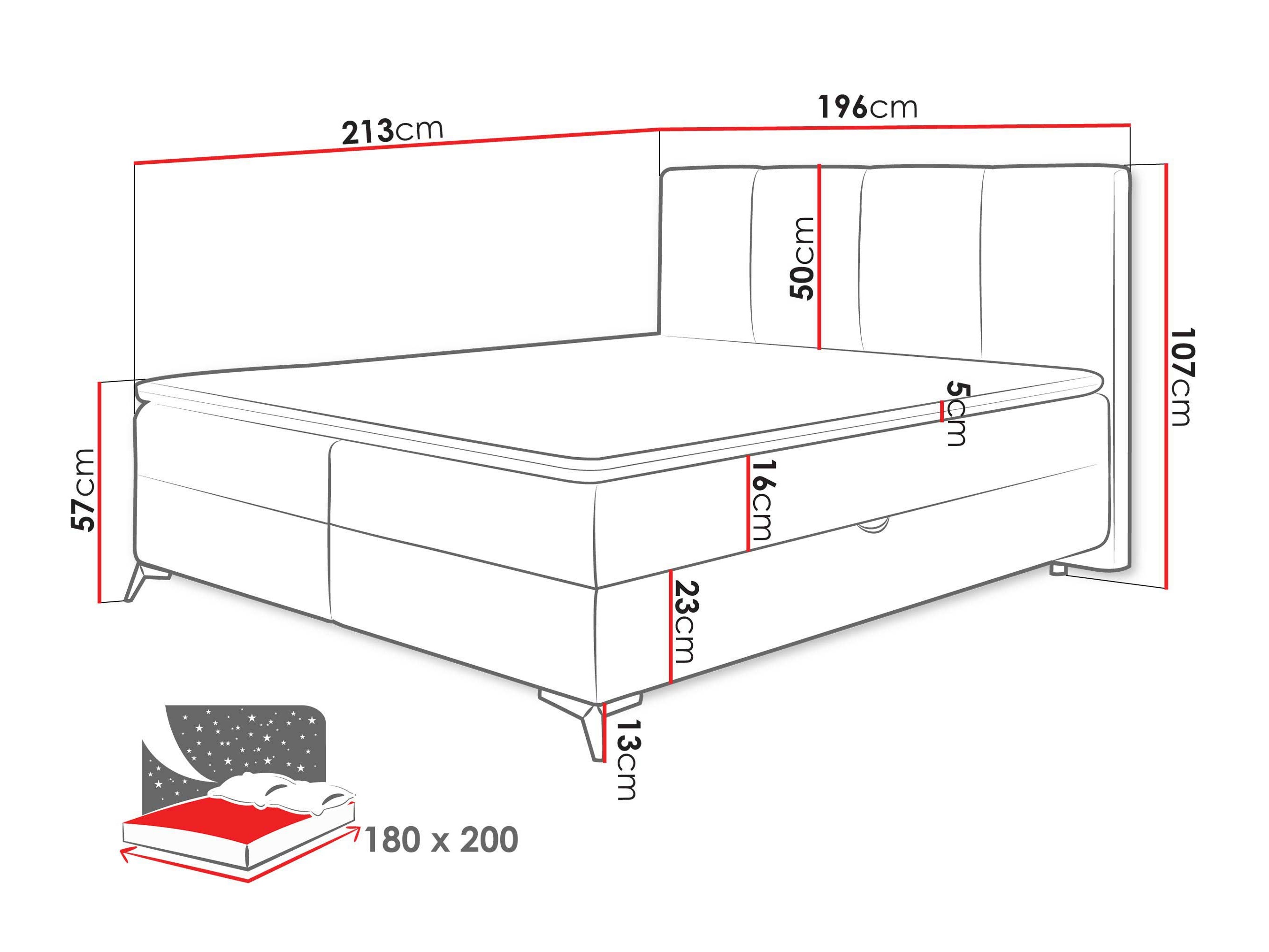 Boxspringbett Viter (Vibe 26)