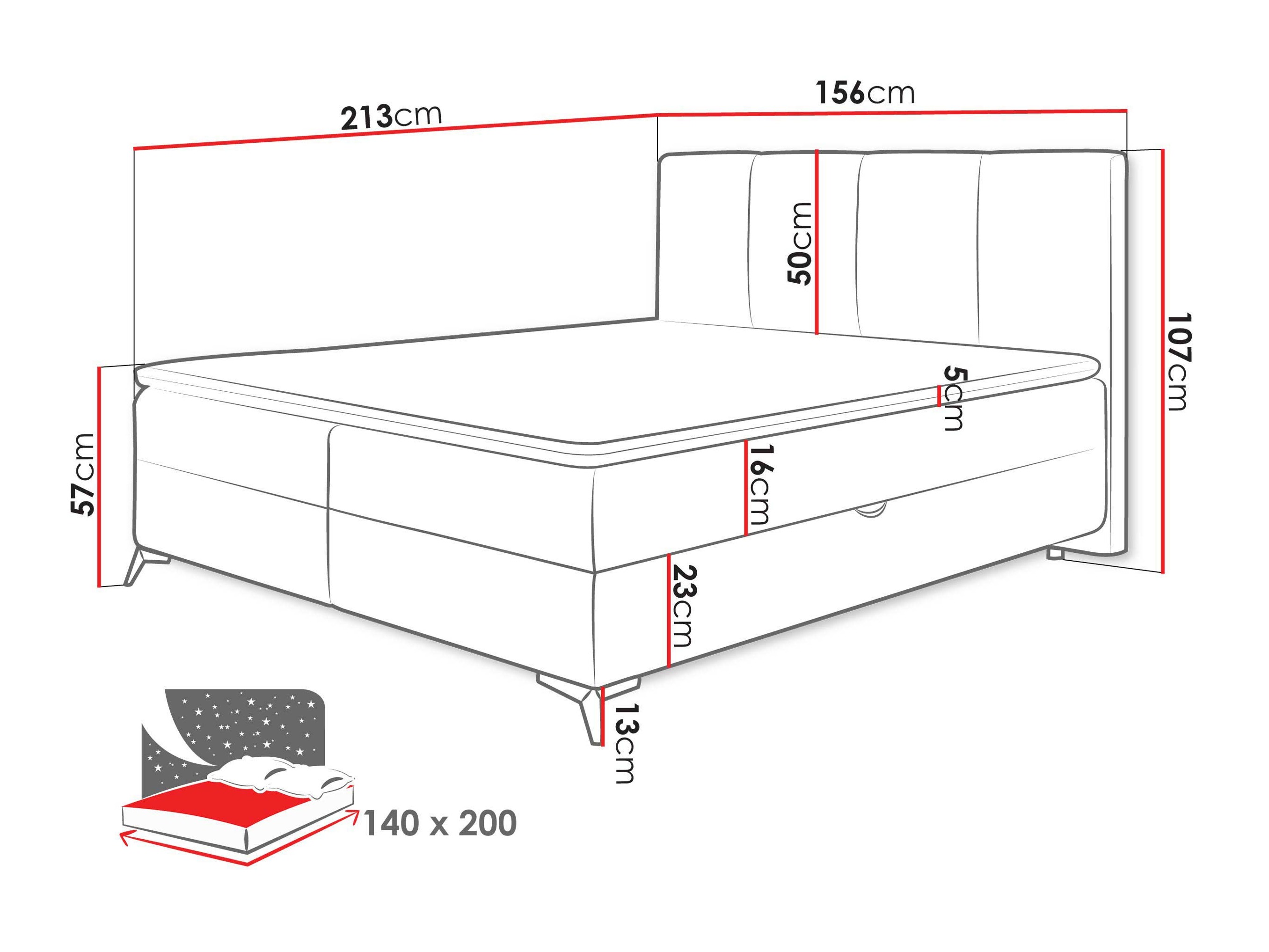 Boxspringbett Viter (Vibe 86)