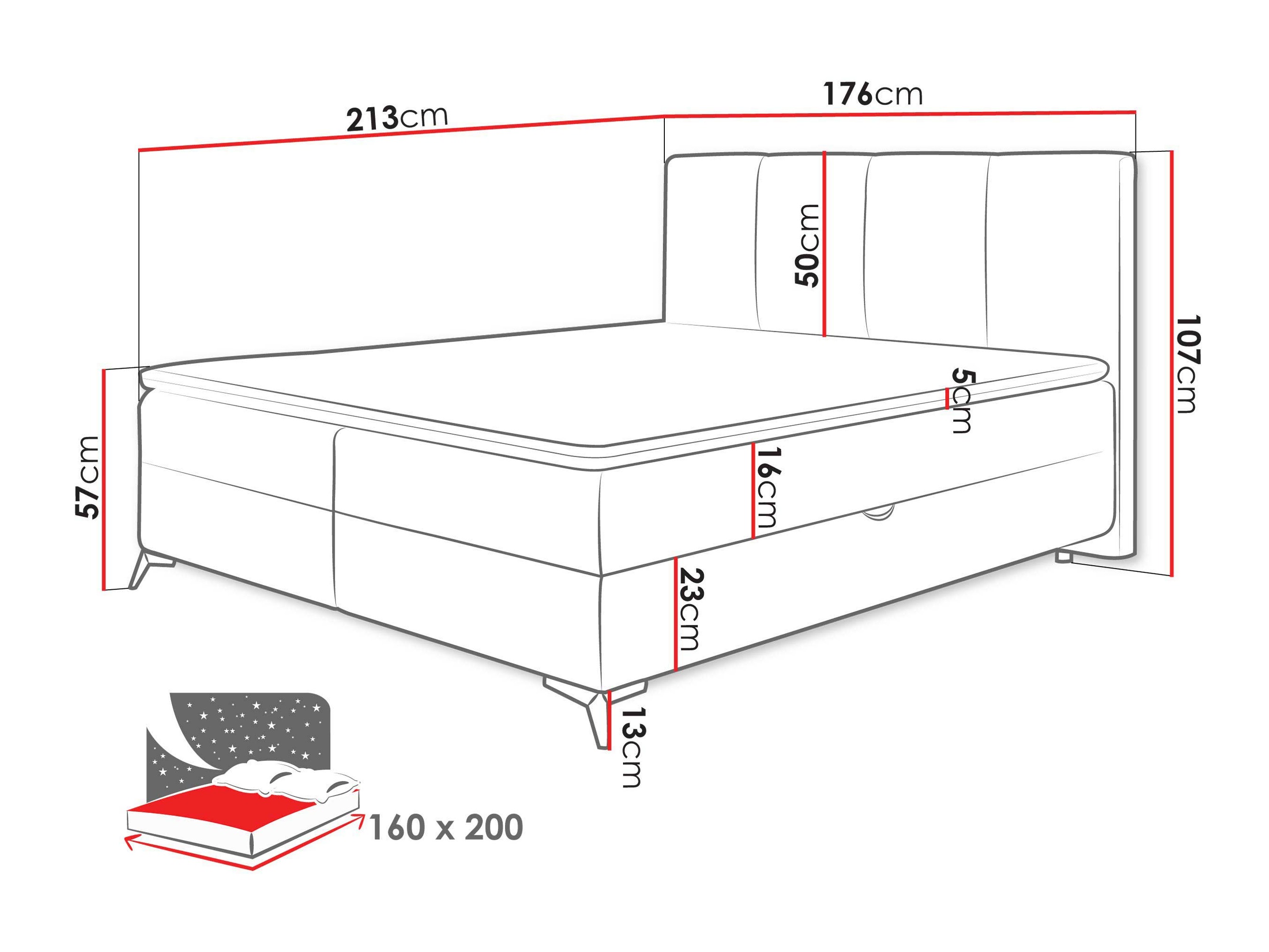 Boxspringbett Viter (Vibe 86)