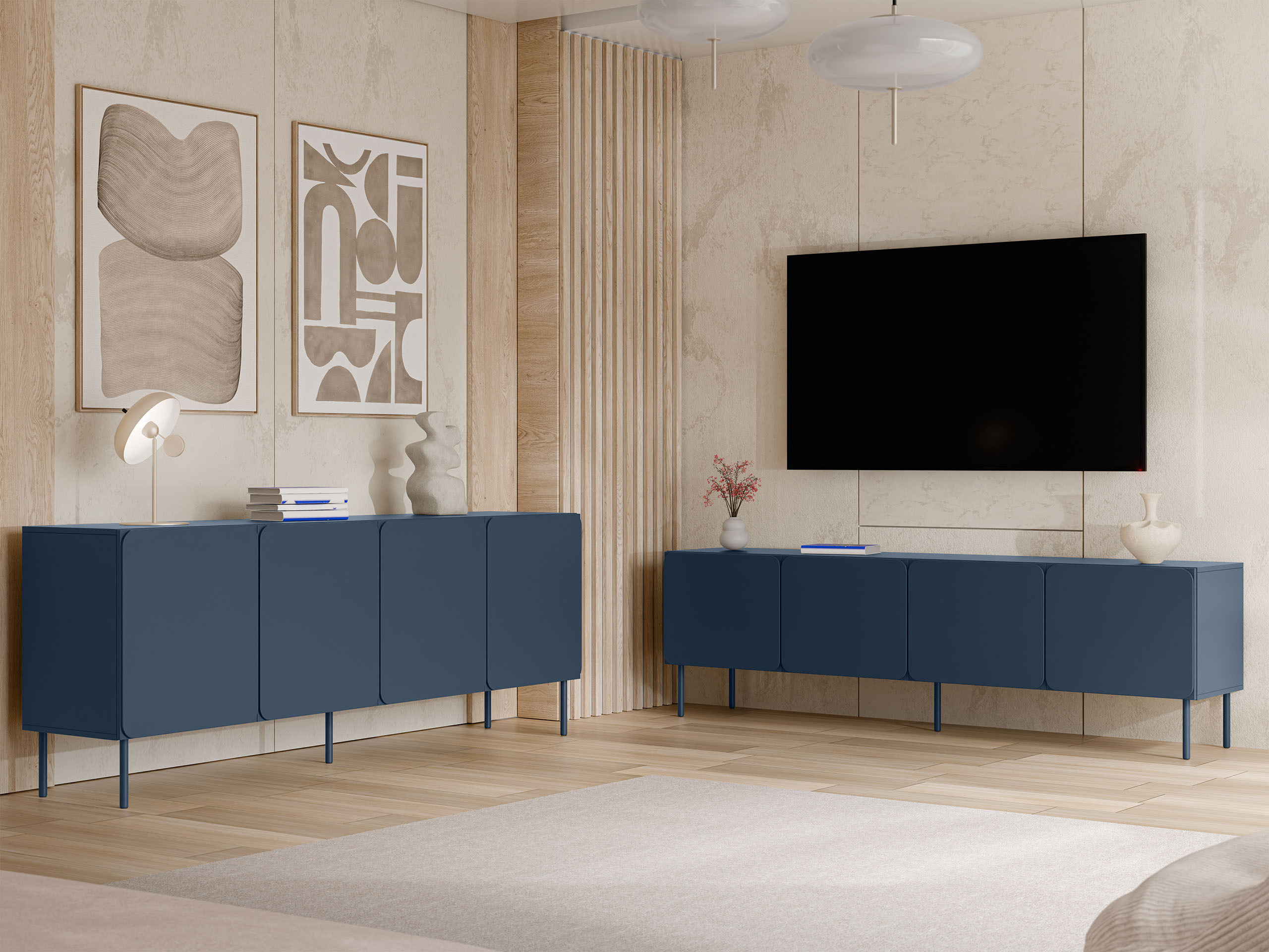 Sideboard Fentore 100 (Indigo)