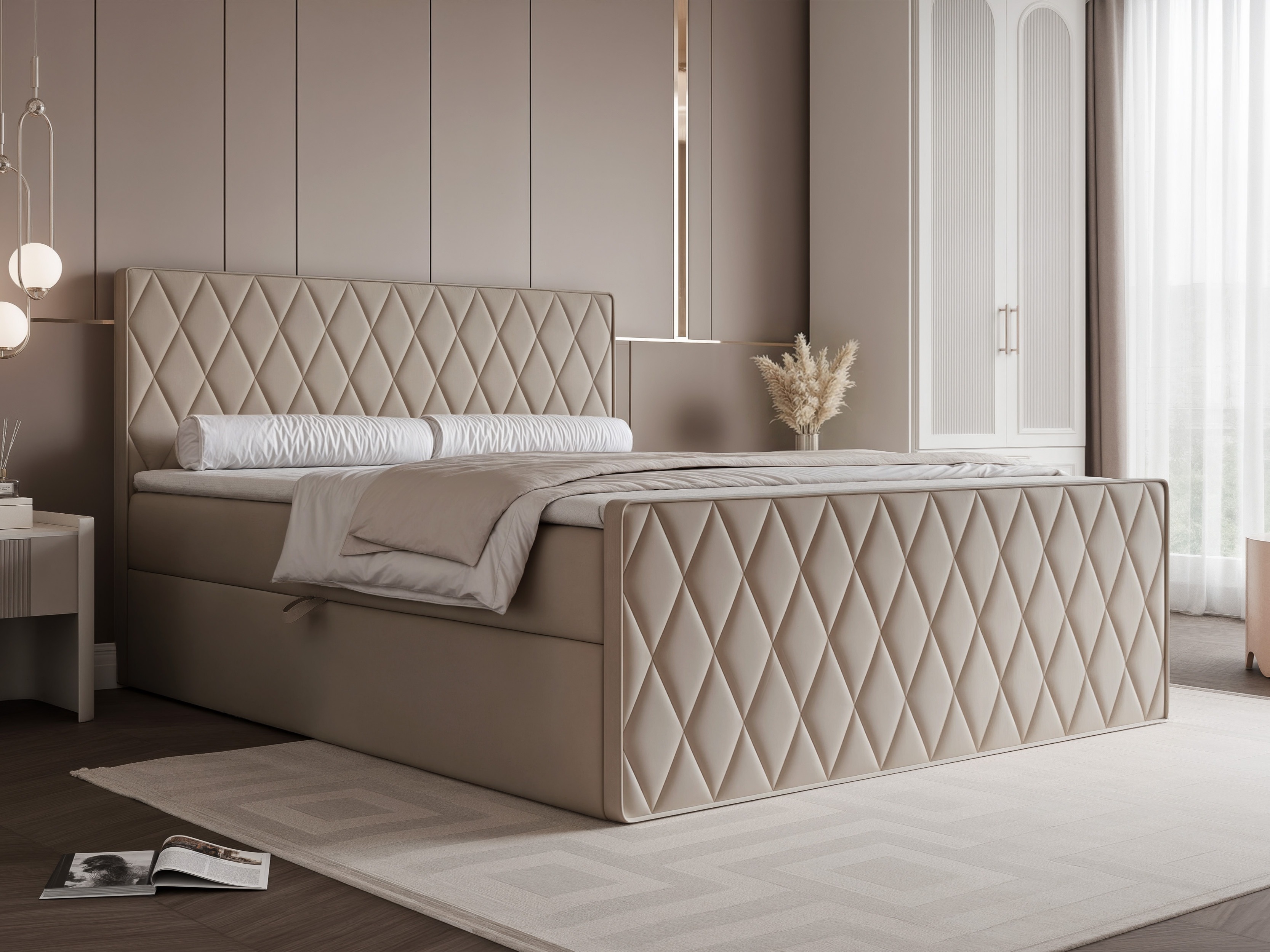 Boxspringbett Martinez 129 (Magic Velvet 2210)