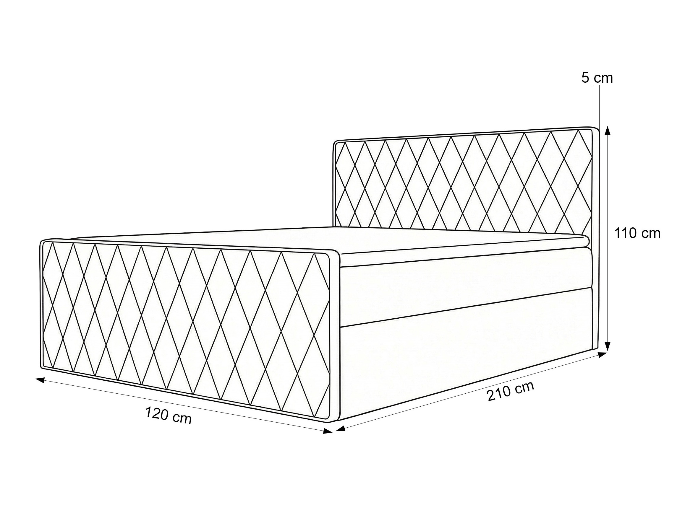 Boxspringbett Martinez 129 (Magic Velvet 2229)
