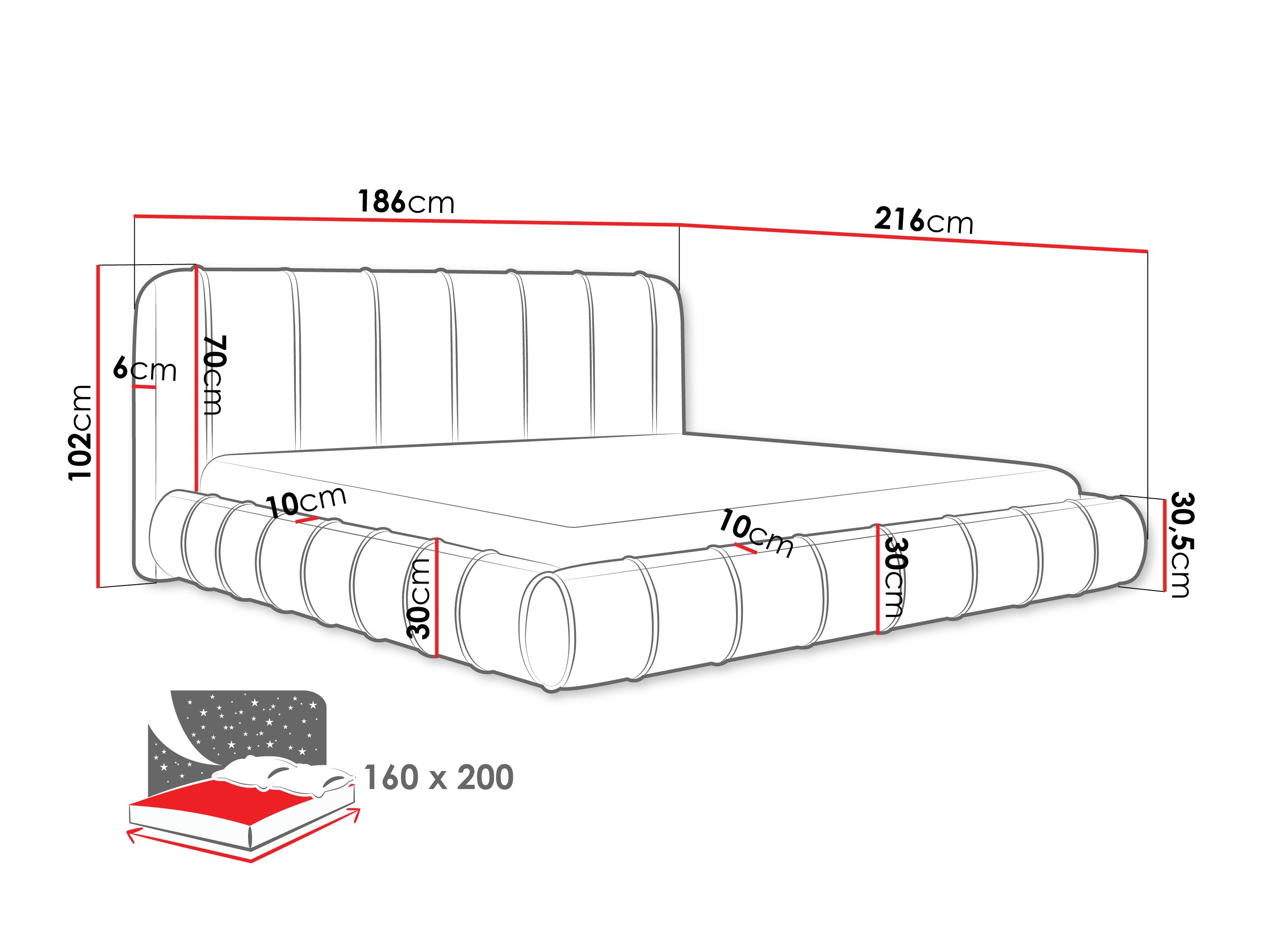 Bett Cucumos (Kronos 38)