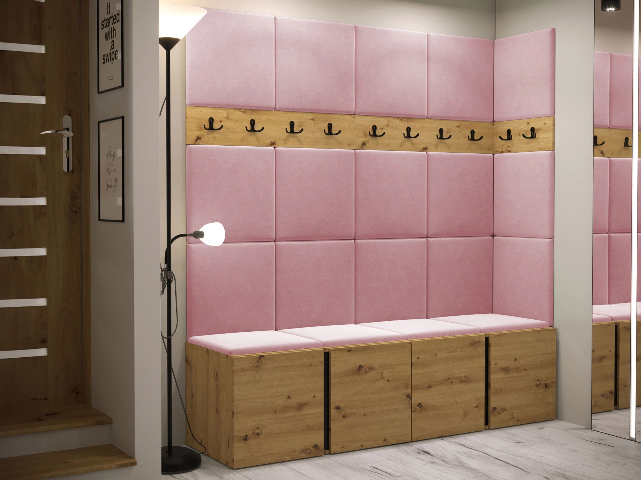 Flurgarnitur Hartford 265 (Artisan Eichenholzoptik)