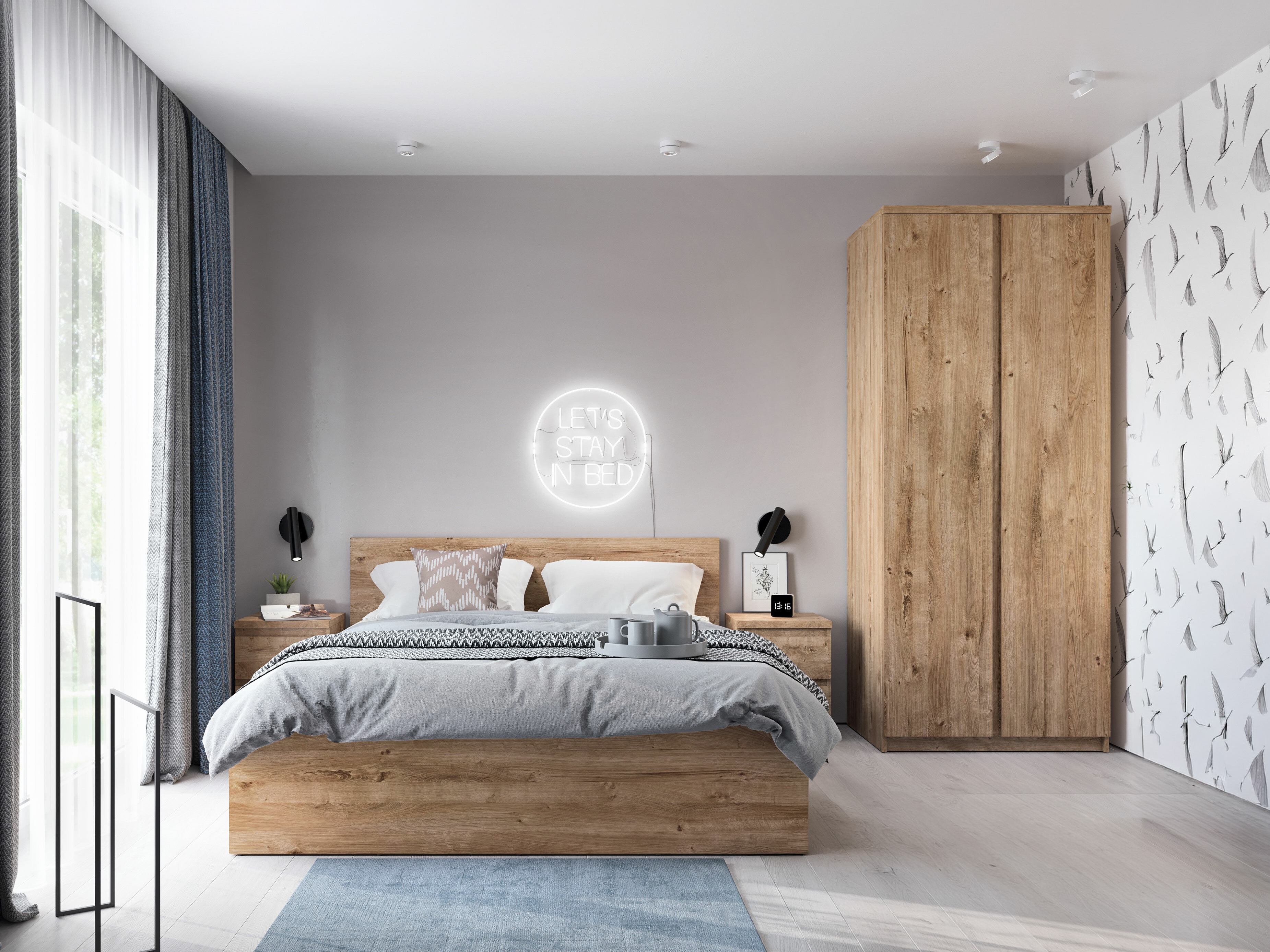 Schlafzimmer-Set Merfere 124