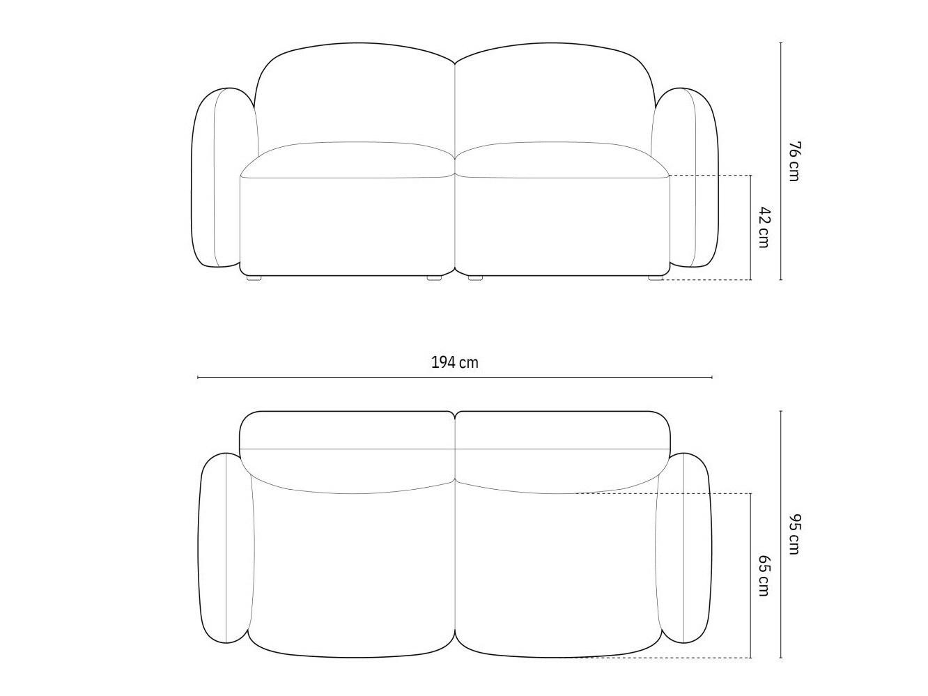 Sofa Tolmira 100 (Casino Lion)