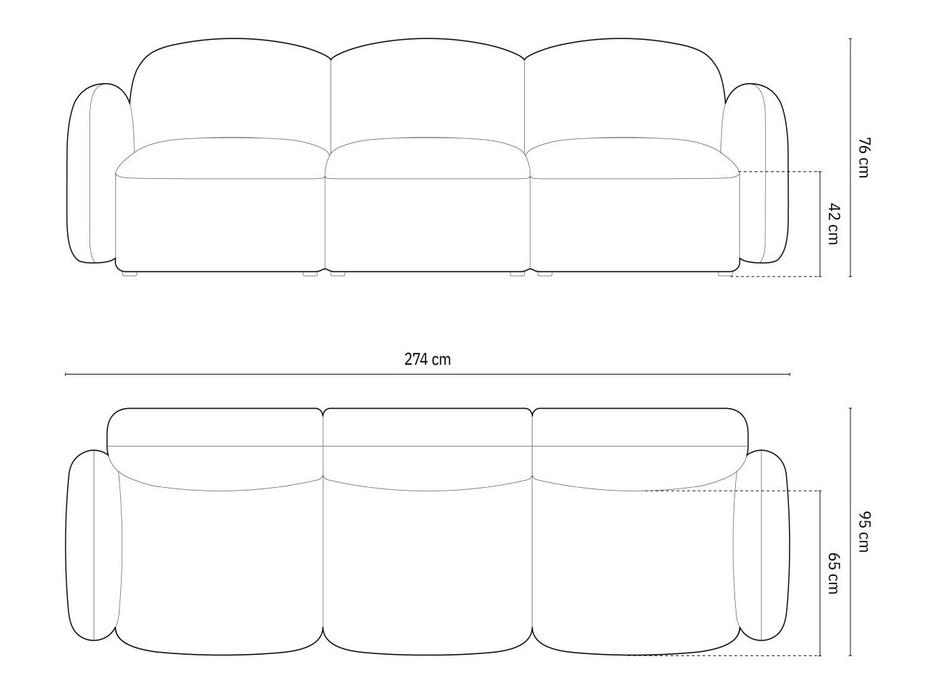 Sofa Tolmira 101 (Baltimore Pistachio)
