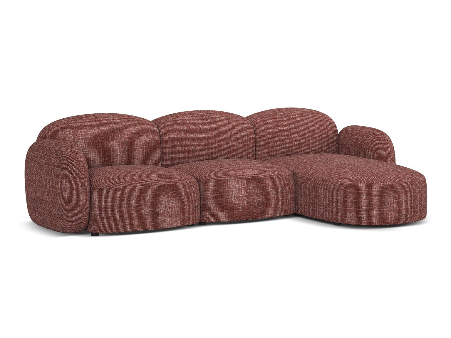 Ecksofa Tolmira 104 (Baltimore Marsala)