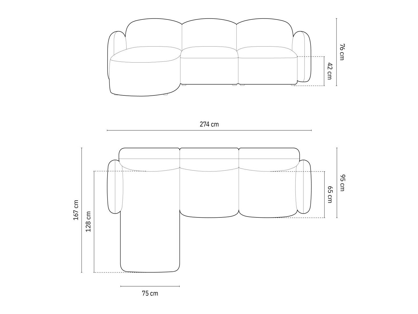 Ecksofa Tolmira 104 (Baltimore Pistachio)