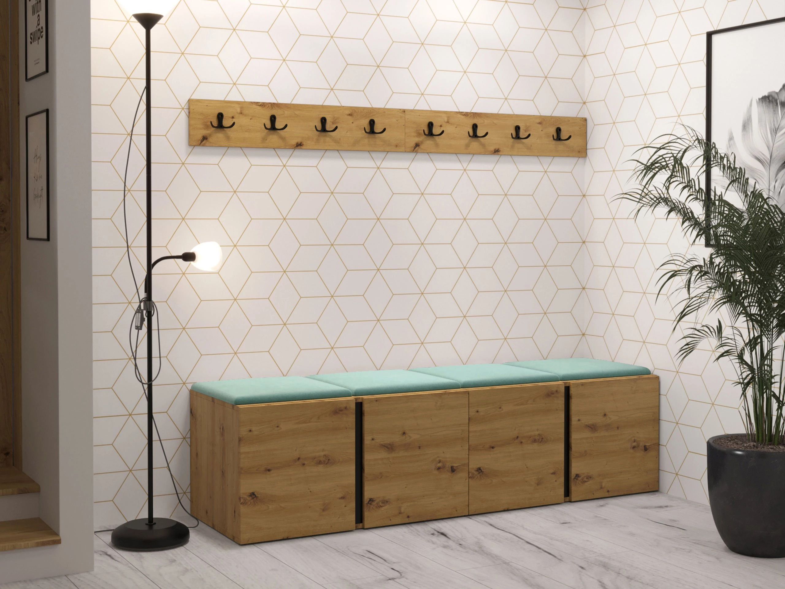 Flurgarnitur Hartford 276 (Manila 11)