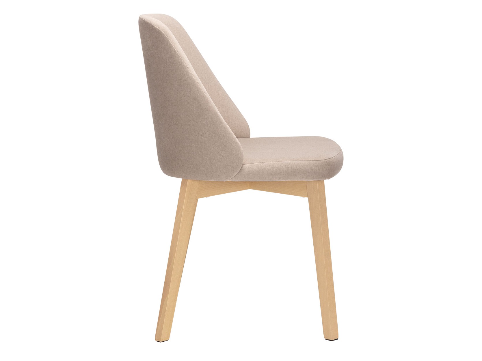 Stuhl Valdosta 100 (Eiche hell + Beige)