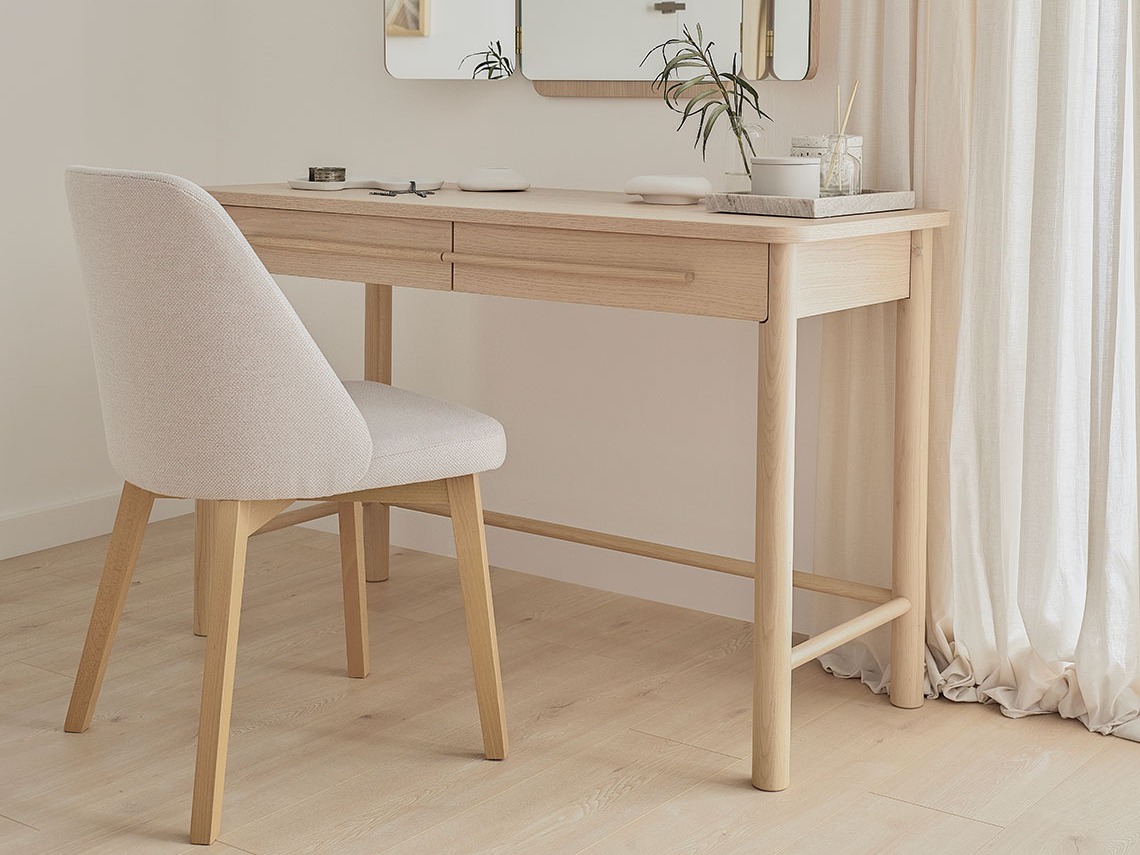 Stuhl Valdosta 100 (Eiche hell + Hellbeige)