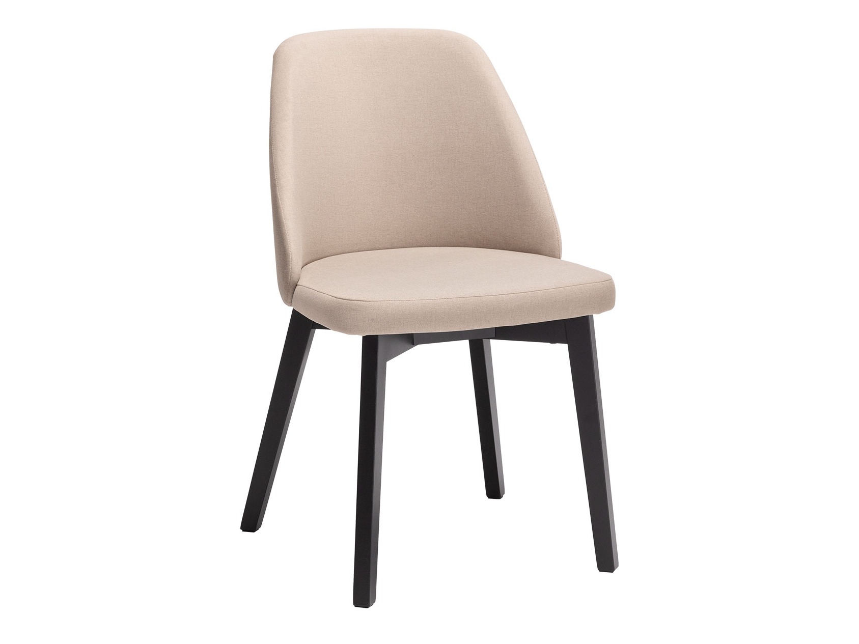 Stuhl Valdosta 100 (Schwarz + Beige)