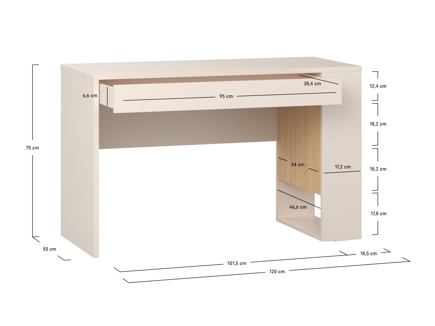 Bürotisch Veldalo 105