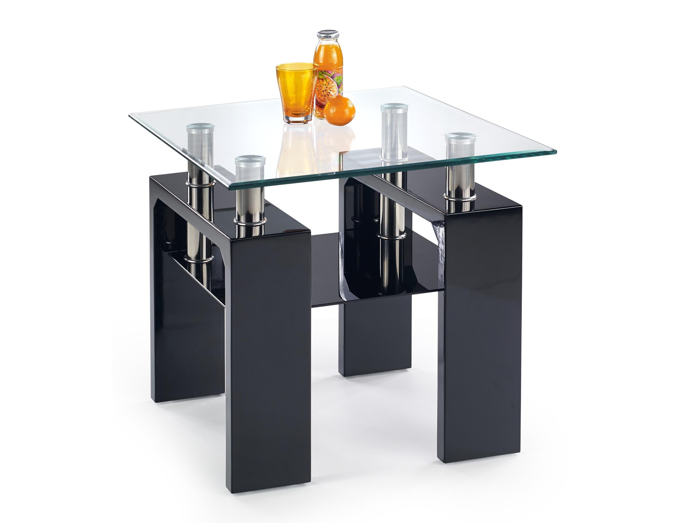 Couchtisch Houston 546 (Schwarz glänzend)