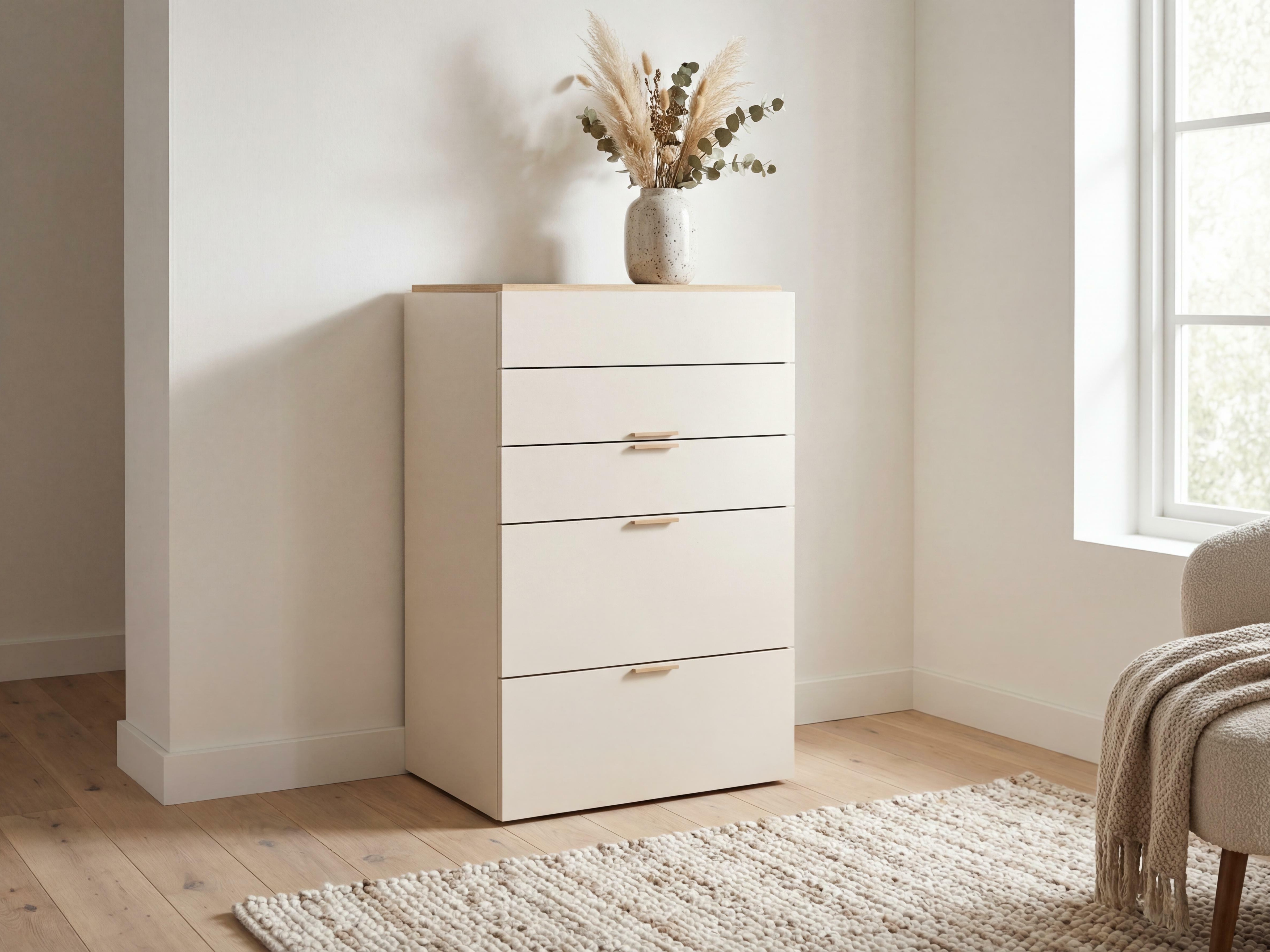 Kommoden Veldalo 106 (Eichenholzoptik hell)