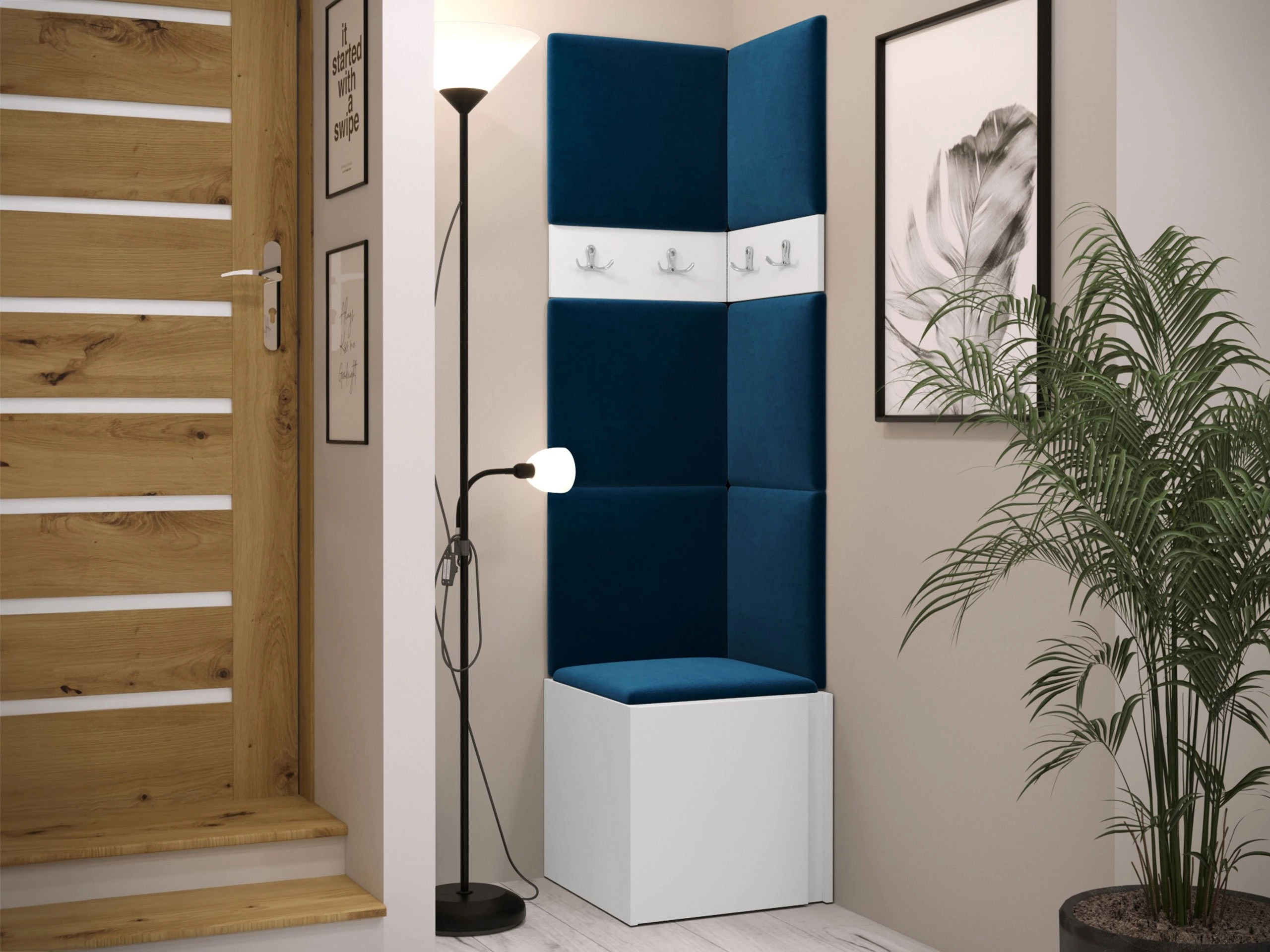 Flurgarnitur Hartford 347 (Weiss)