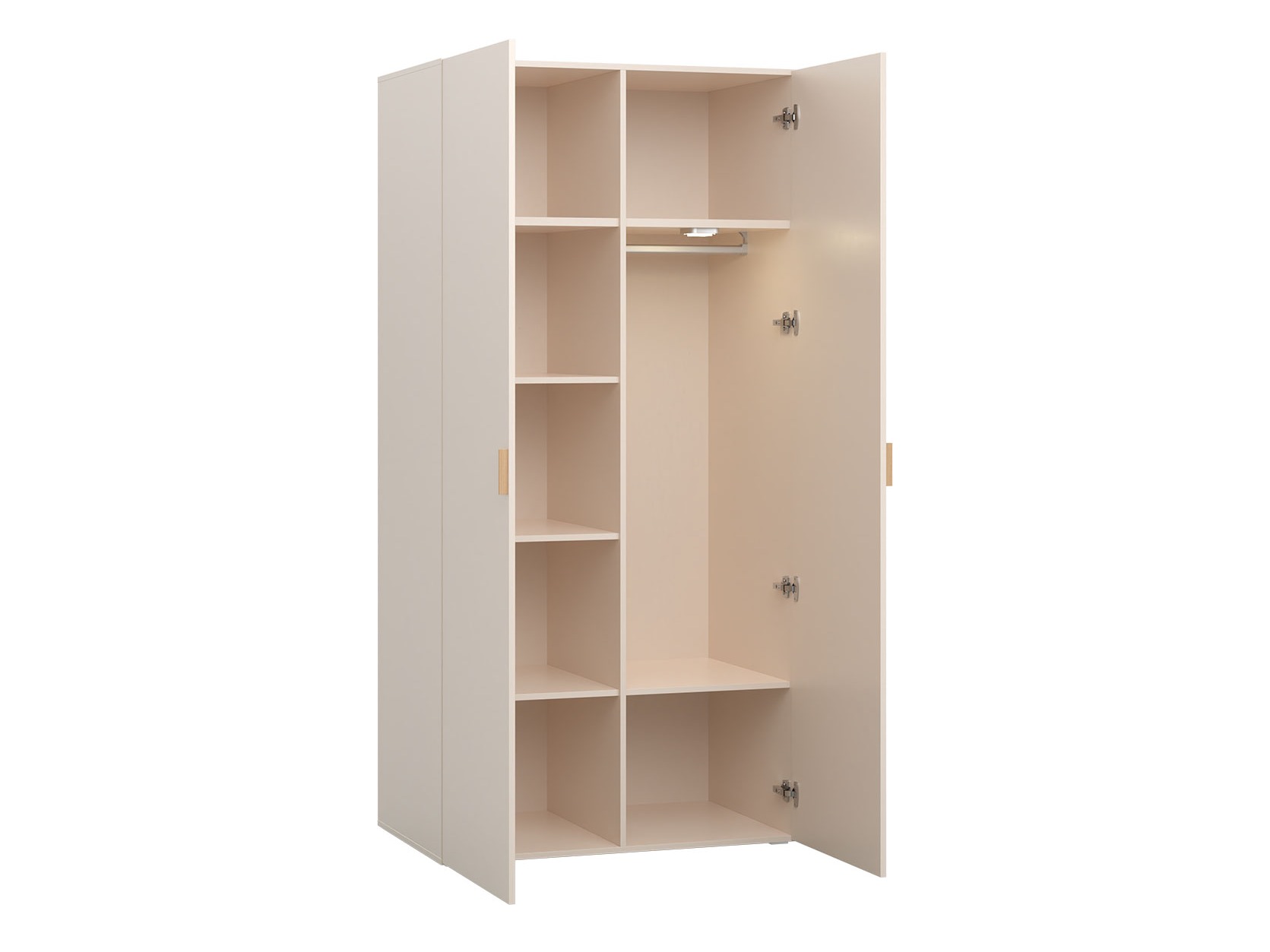 Kleiderschrank Veldalo 109 (Eichenholzoptik hell)