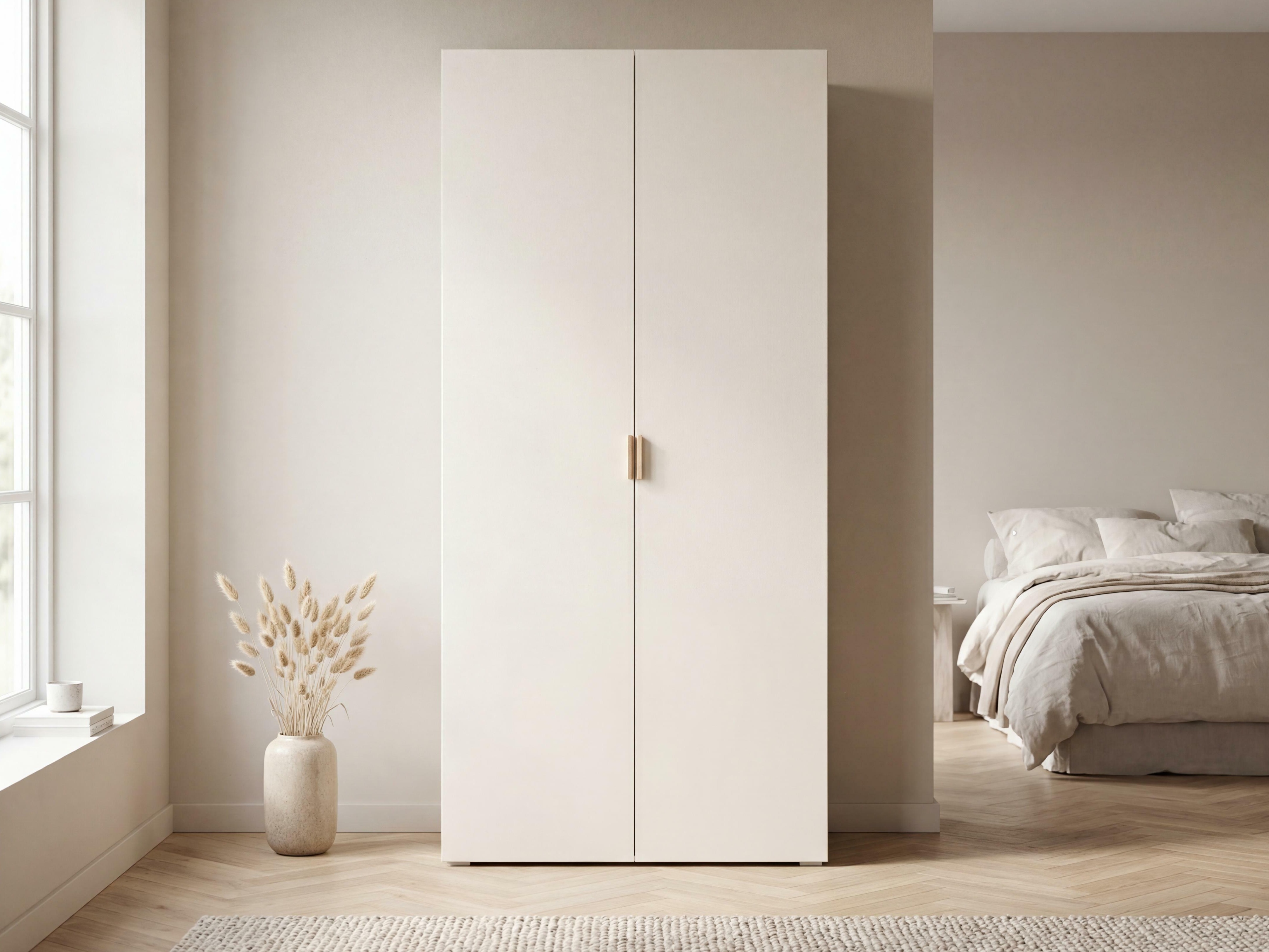 Kleiderschrank Veldalo 109 (Eichenholzoptik hell)