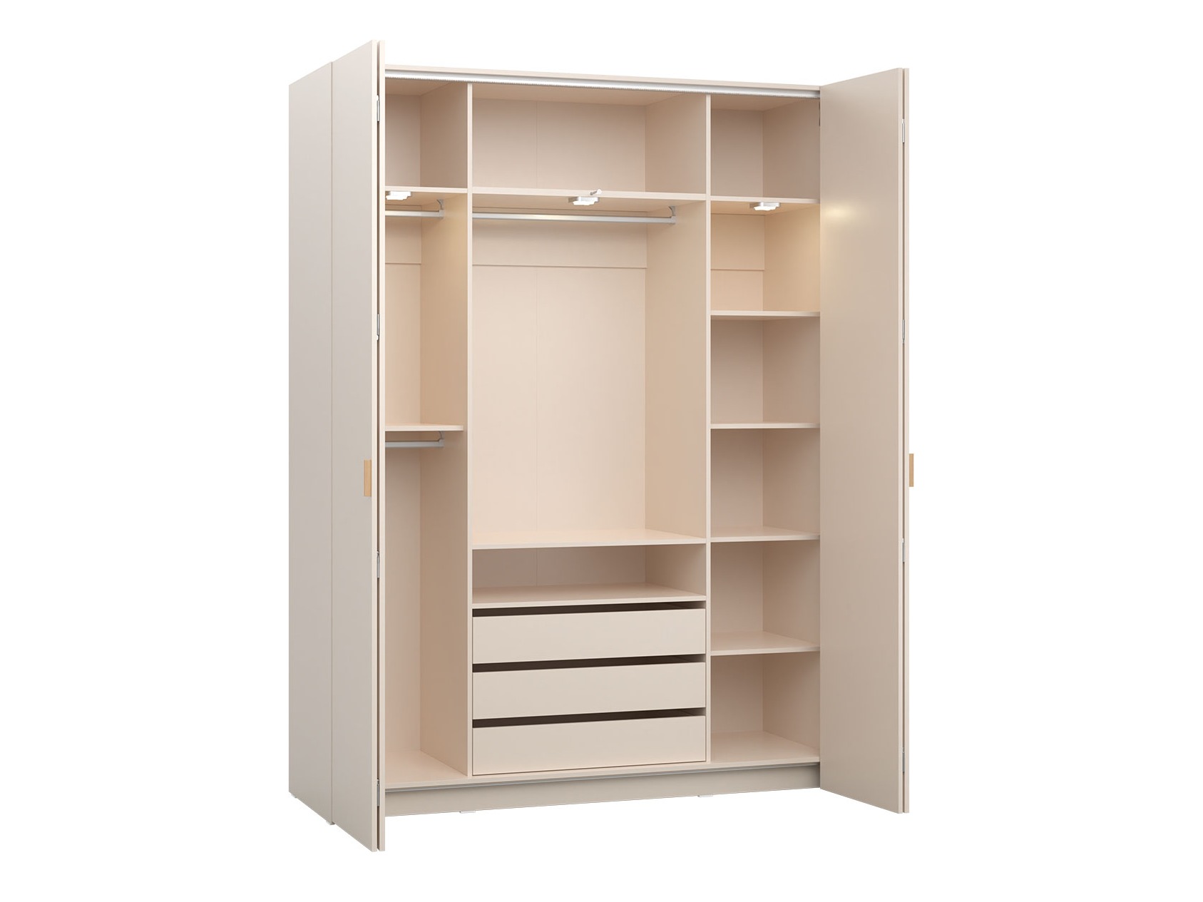 Kleiderschrank Veldalo 110 (Eichenholzoptik hell)