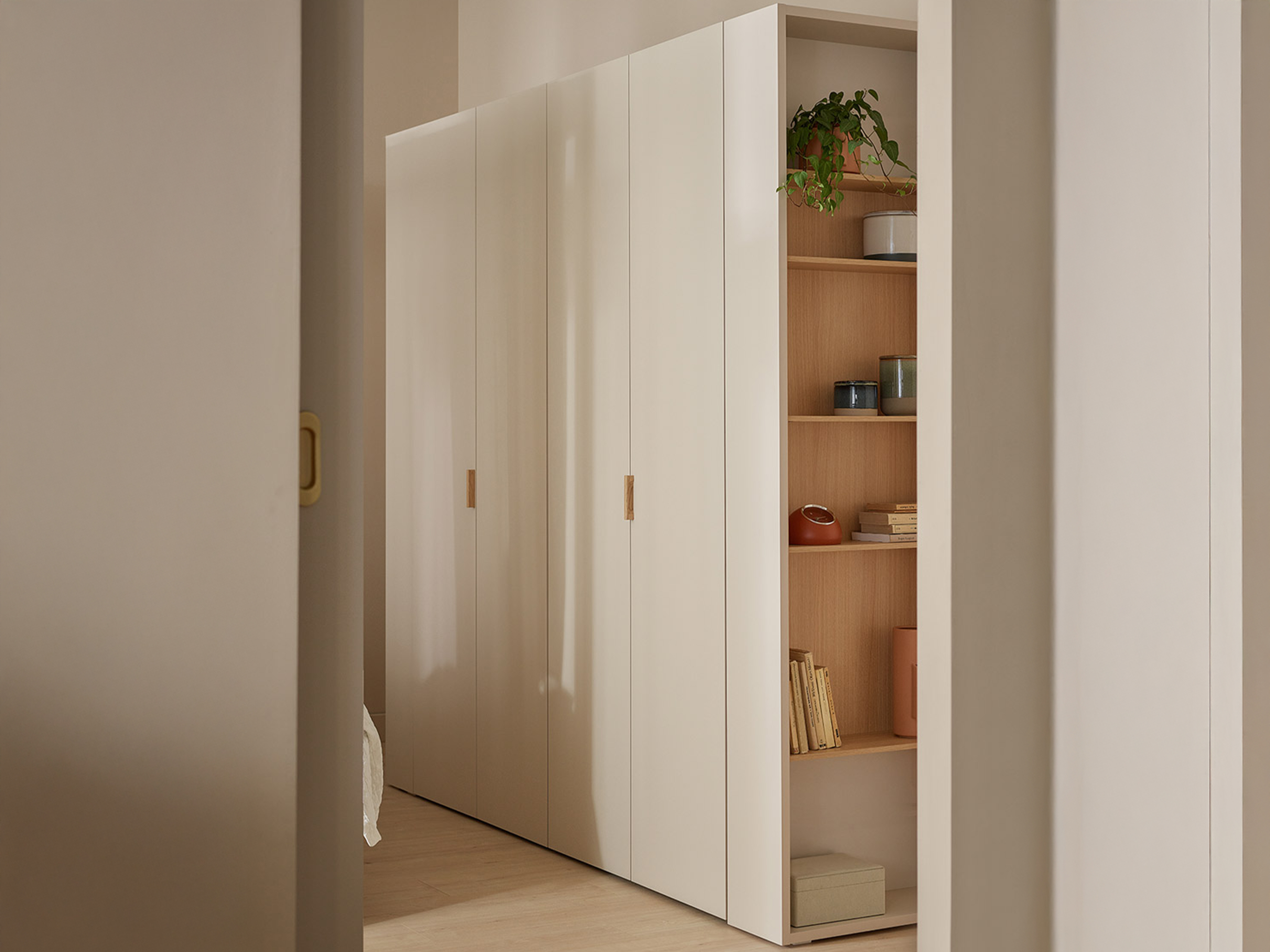 Kleiderschrank Veldalo 111 (Eichenholzoptik hell)